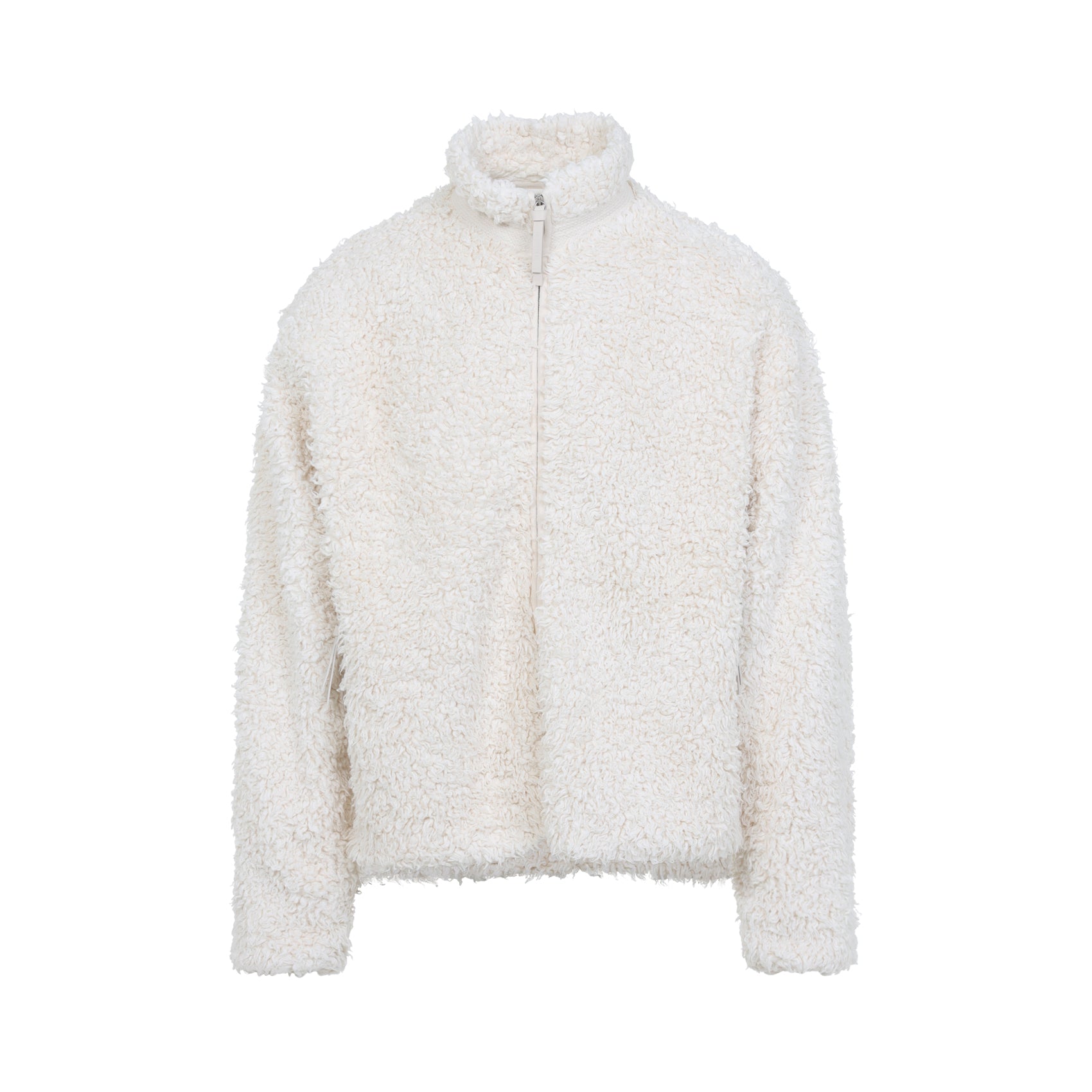 JIL SANDER Men's Teddy Cotton Zip-Up Jacket - FW25