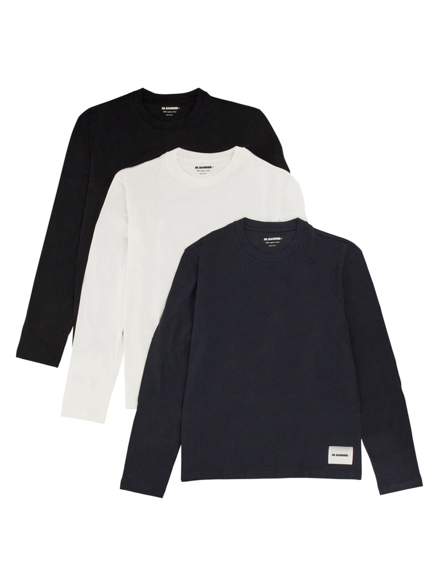 JIL SANDER Pack of Three Regular Fit T-Shirts