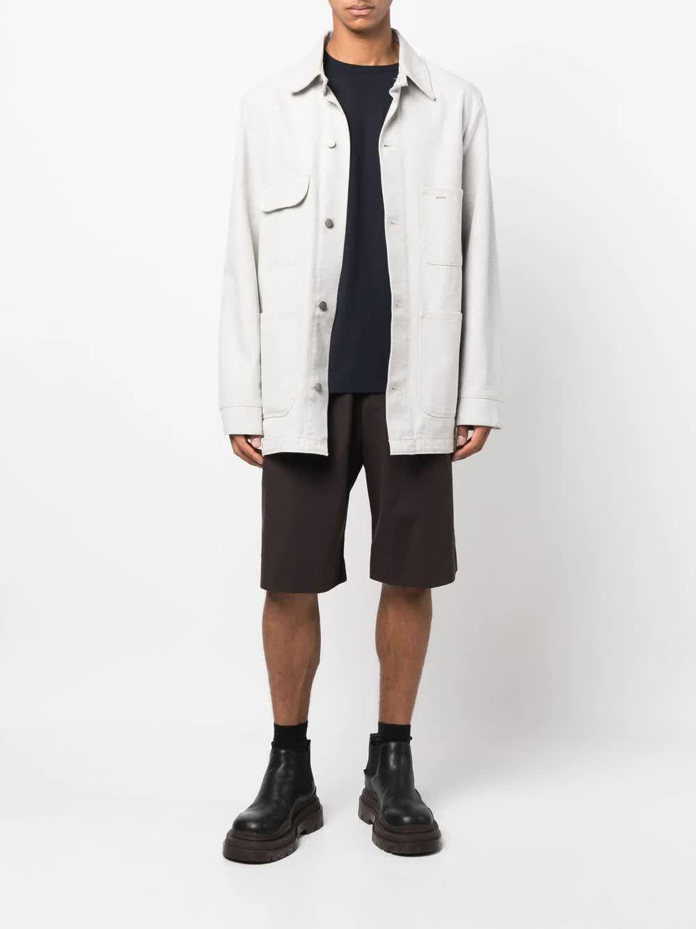 JIL SANDER Classic Fit Cotton T-Shirt