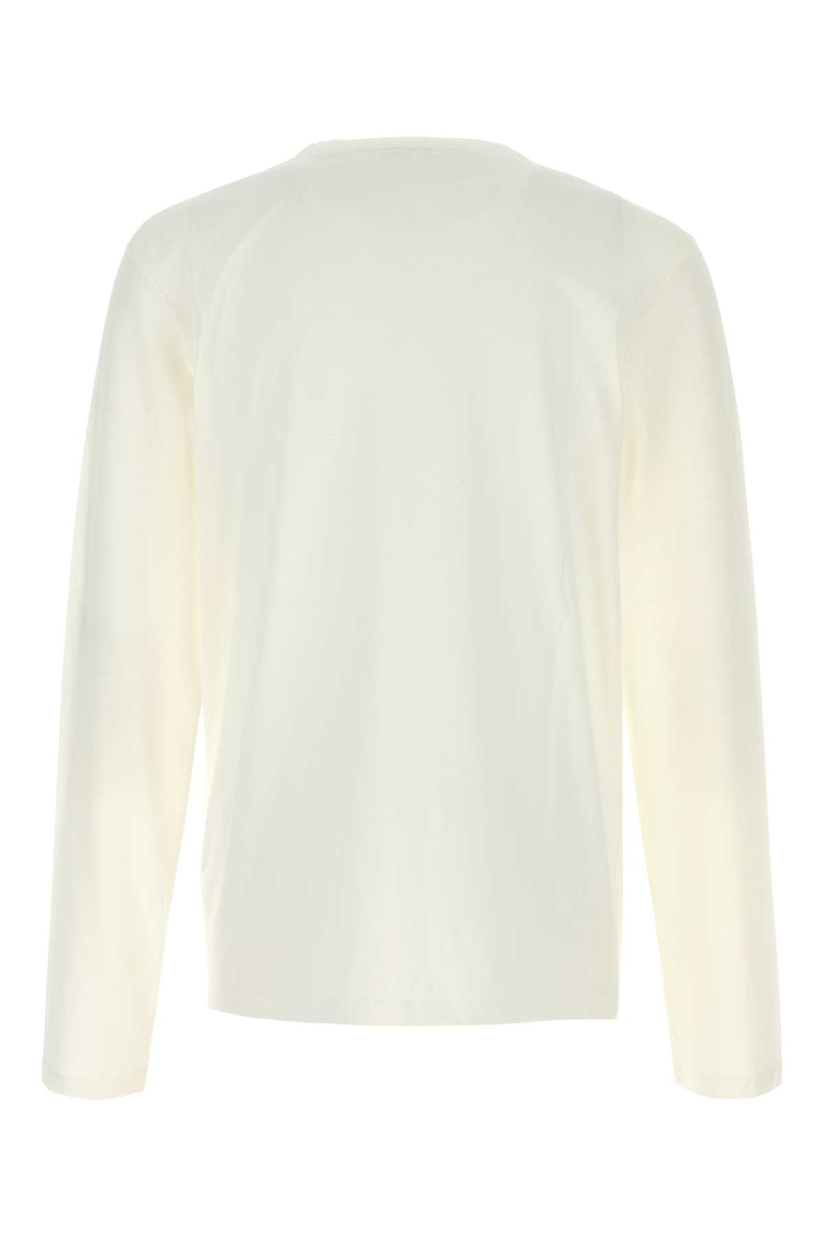 JIL SANDER Essential Cotton Long Sleeve T-Shirt for Men
