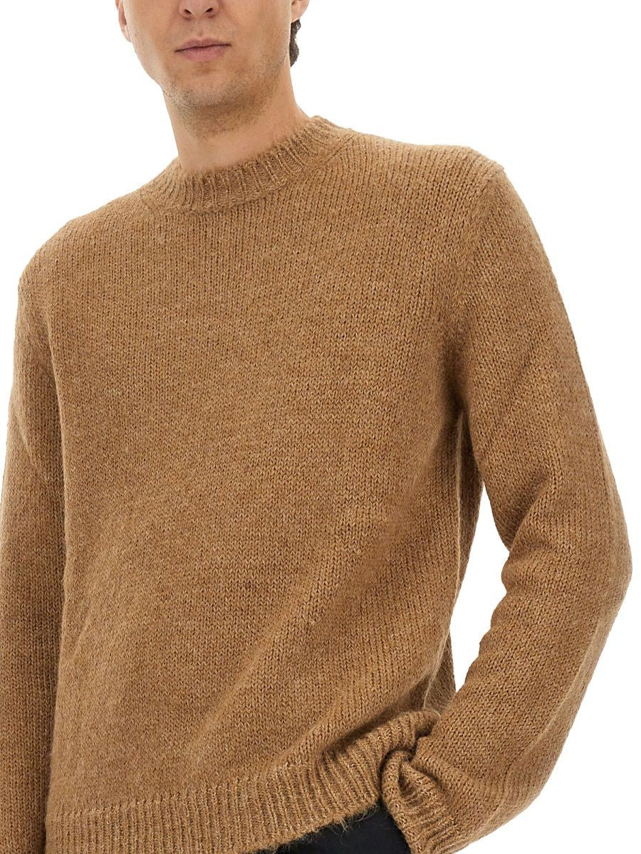 JIL SANDER Alpaca Wool Sweater for Men - Fall/Winter 2025