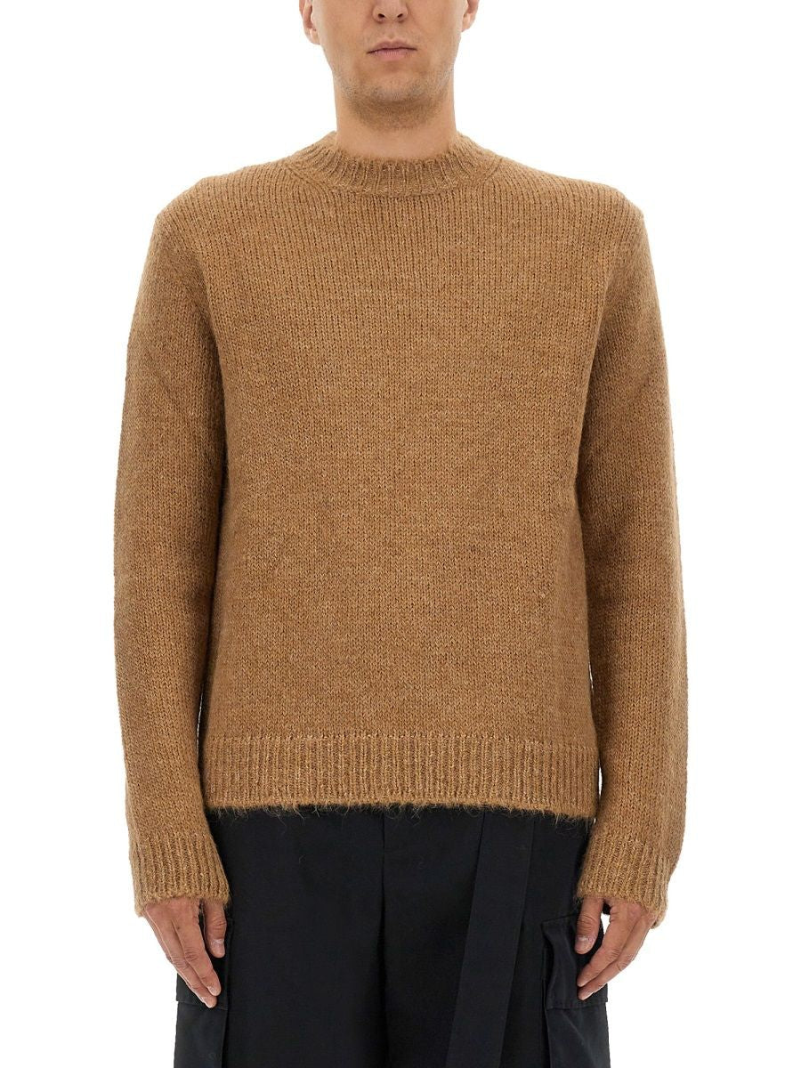 JIL SANDER Alpaca Wool Sweater for Men - Fall/Winter 2025
