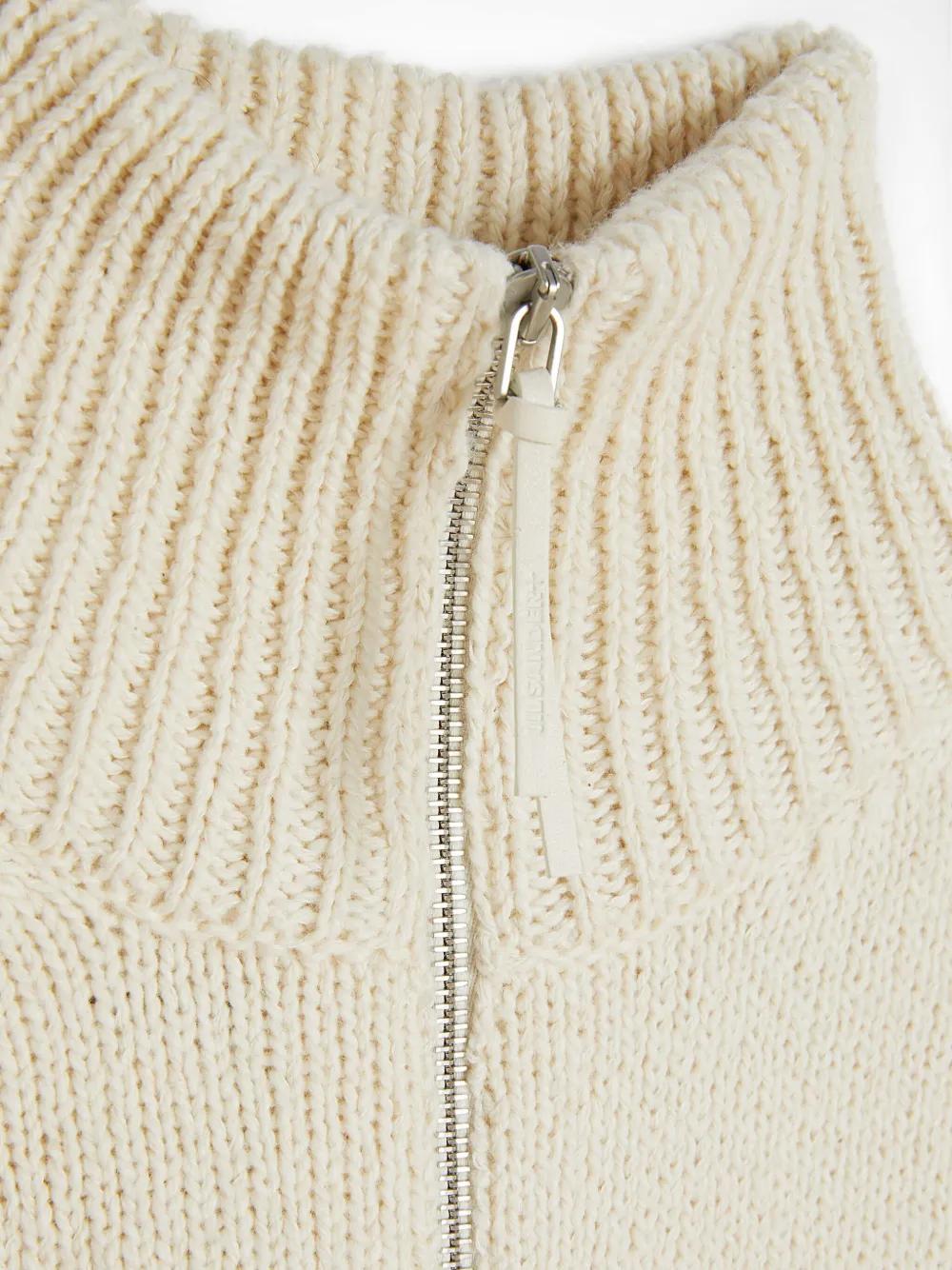 JIL SANDER Men's Zip Cardigan
