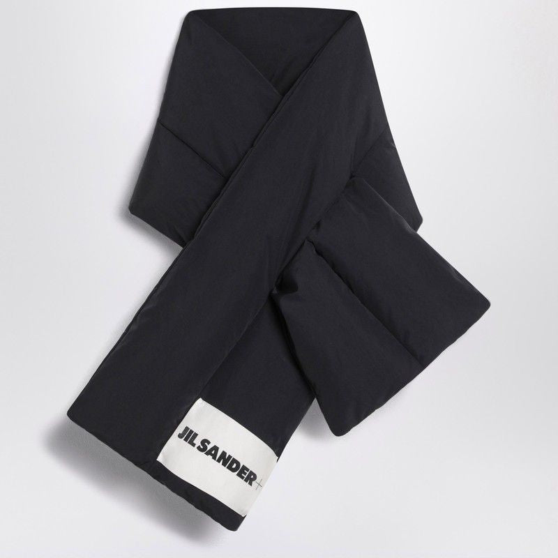 JIL SANDER Padded Scarf with Logo