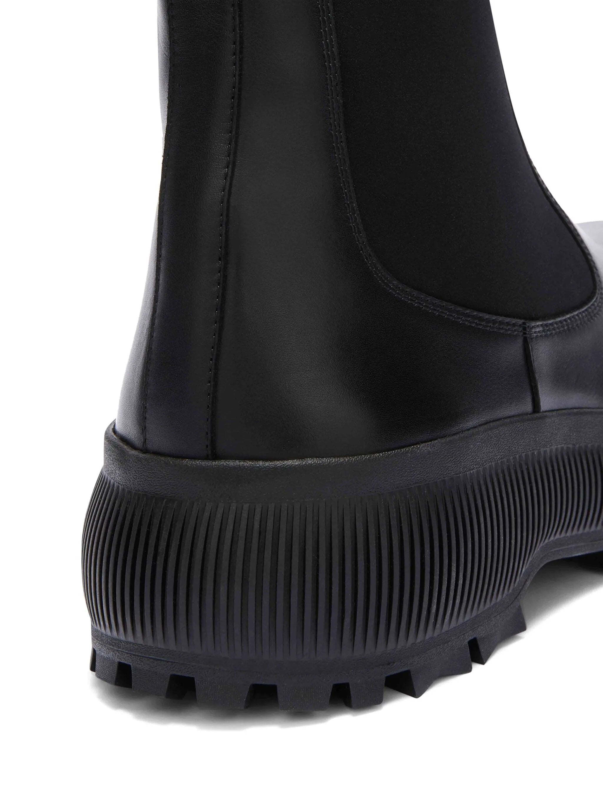 JIL SANDER Men's Leather Chelsea Boots