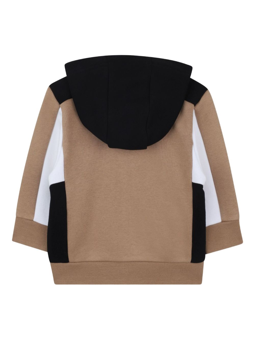 HUGO BOSS Elevated Logo Zip-Up Hoodie for Girls