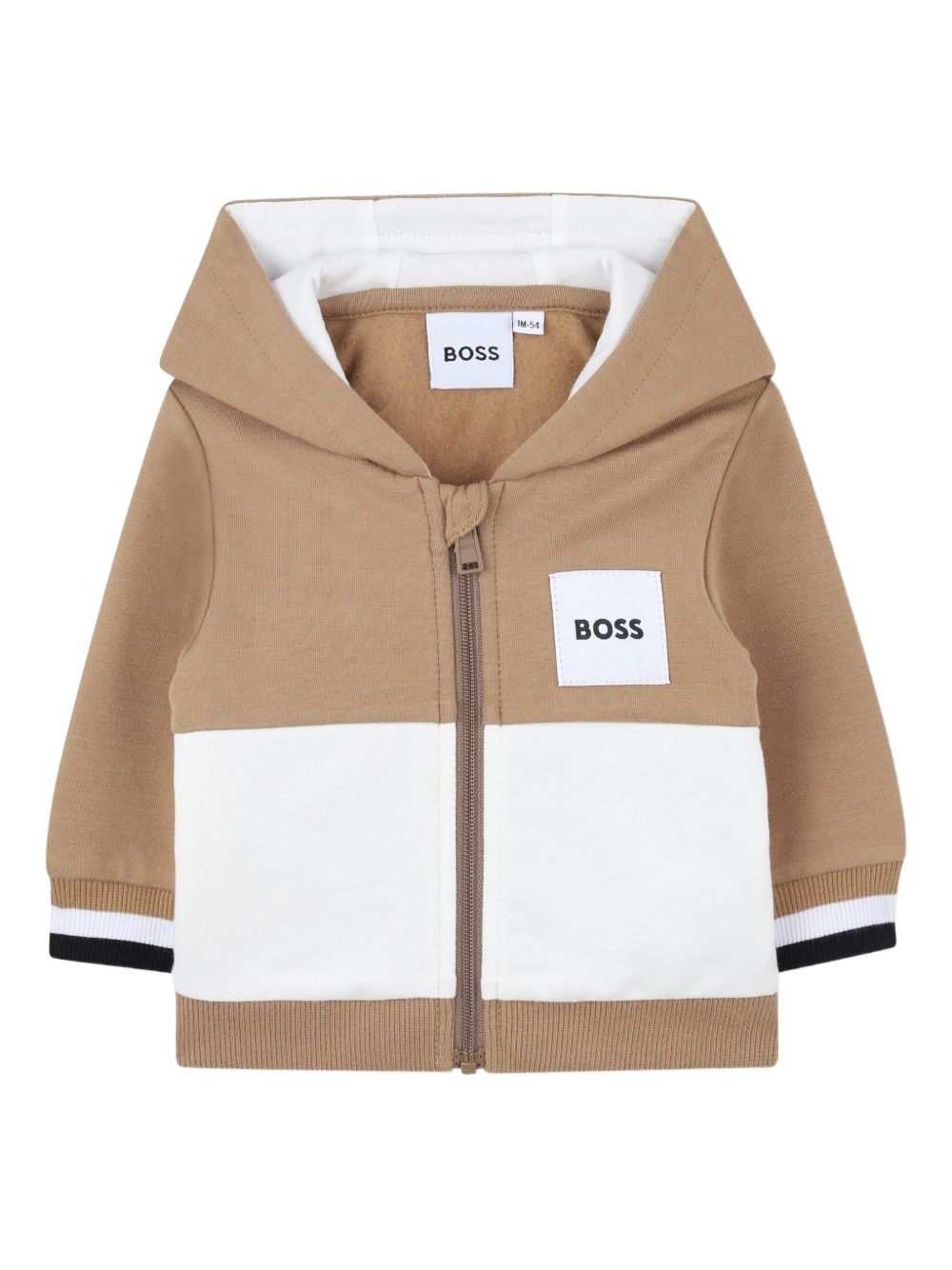 HUGO BOSS Color-Blocked Hooded Tracksuit Set for Boys