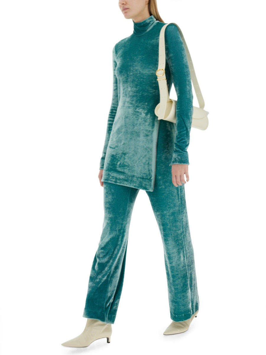 JIL SANDER Slim Fit Long Sleeve Top - Size 36