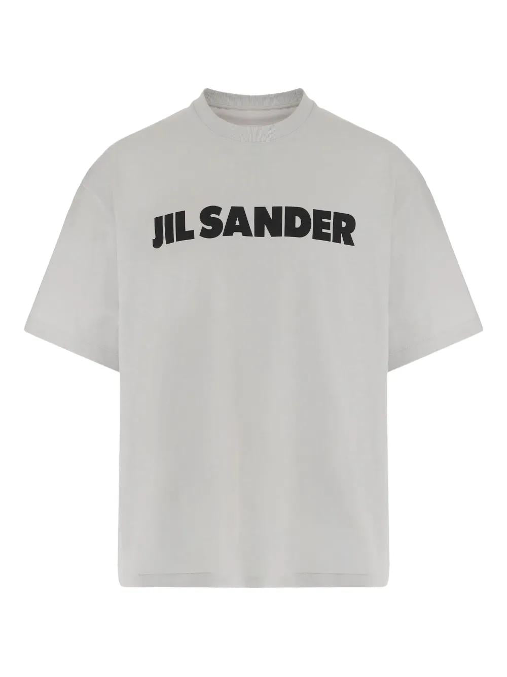 JIL SANDER Logo Print Cotton T-Shirt