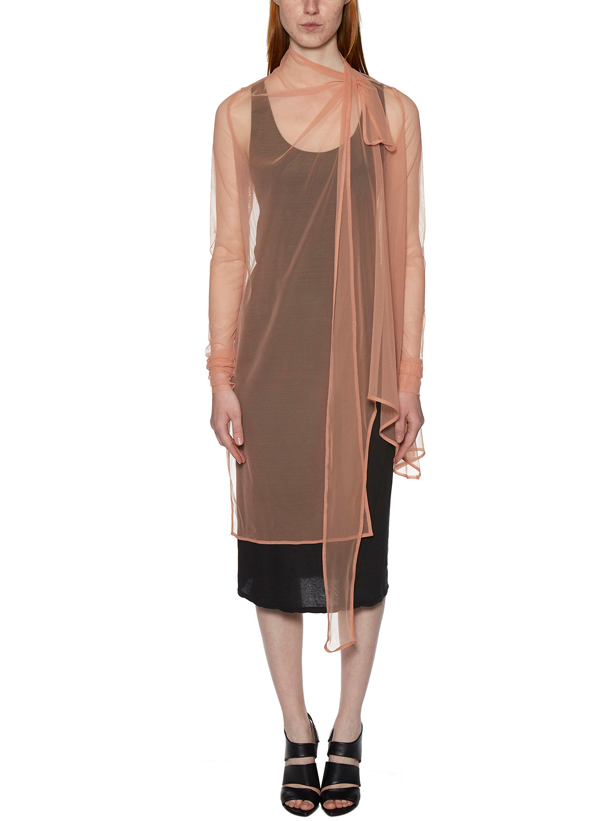 RICKOWENSLILIES Asymmetrical Mini Stretch Jacket - Size 38