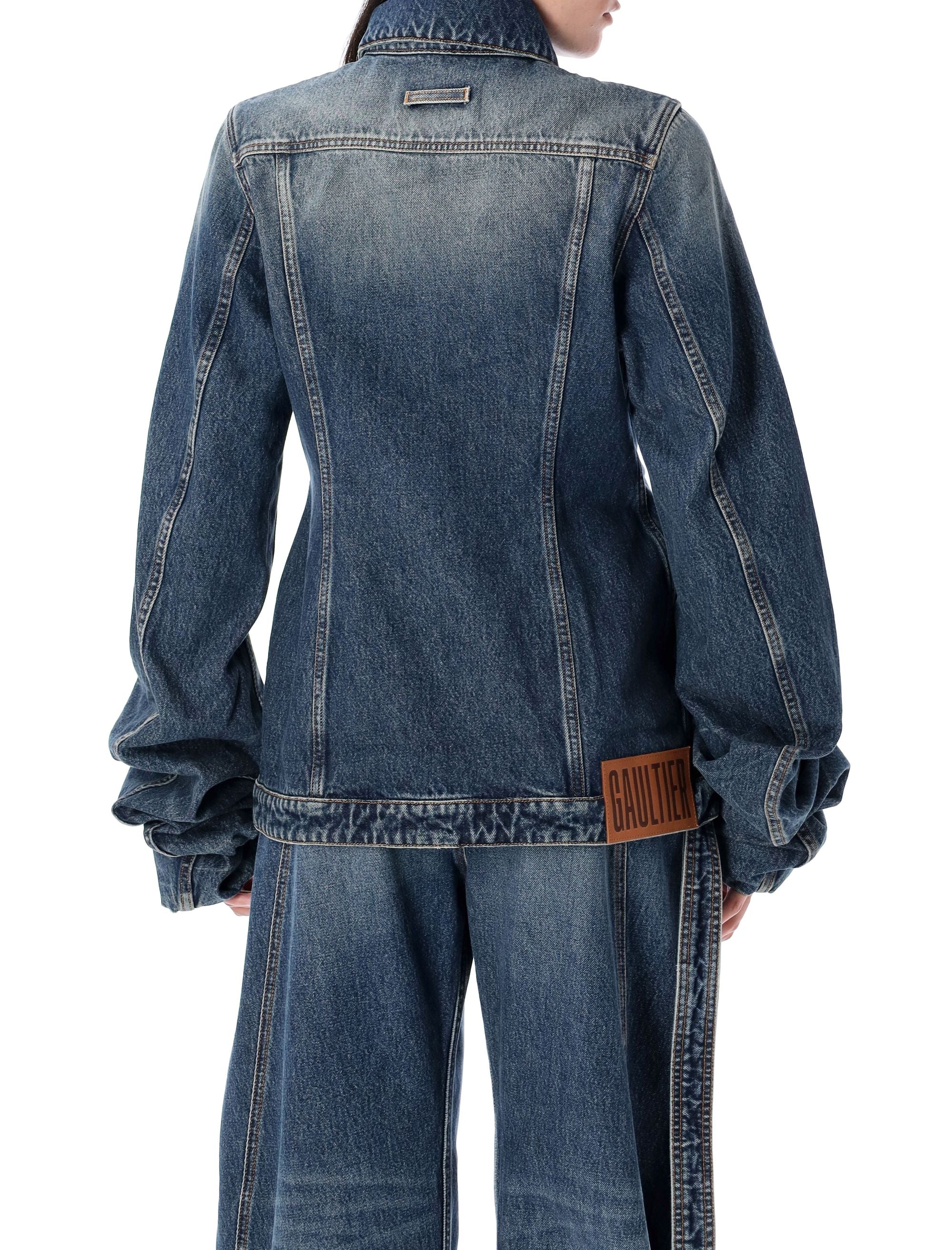 JEAN PAUL GAULTIER Oversized Denim Jacket - Women’s Size S