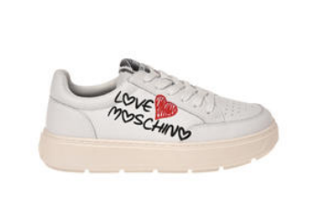 LOVE MOSCHINO Stylish Women's Leather Sneakers
