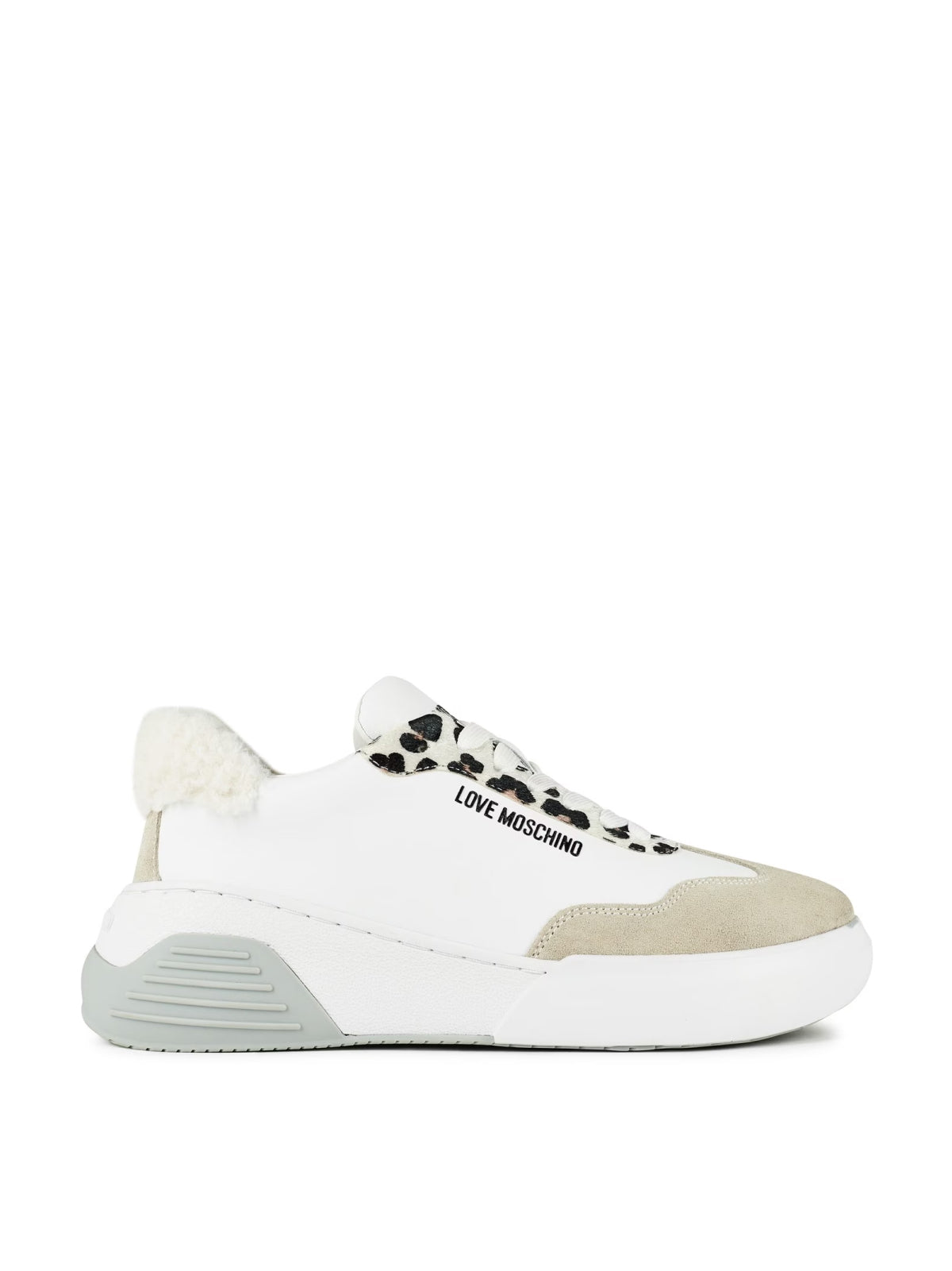LOVE MOSCHINO Chunky Leopard Detail Sneakers for Women