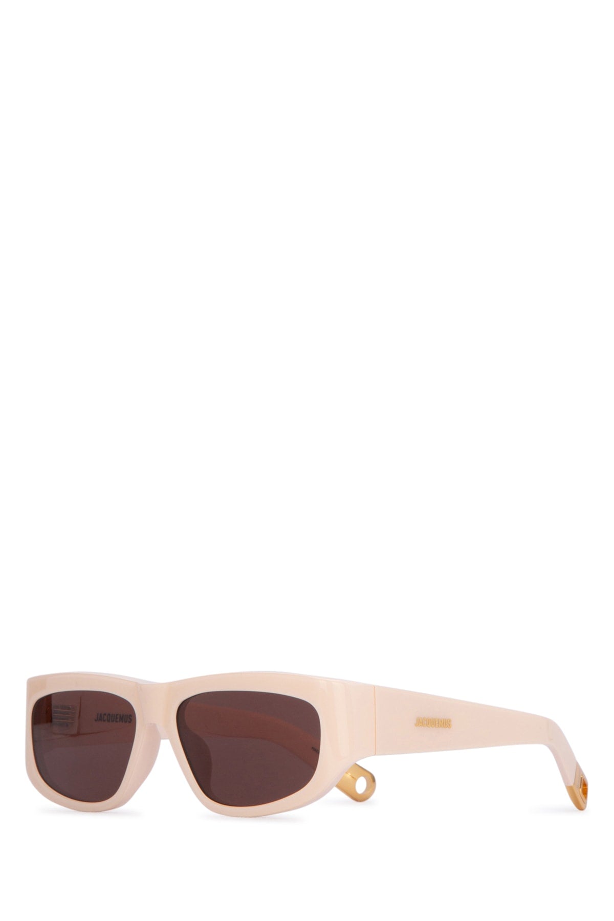 JACQUEMUS Pilot Sunglasses for Men - Light Beige