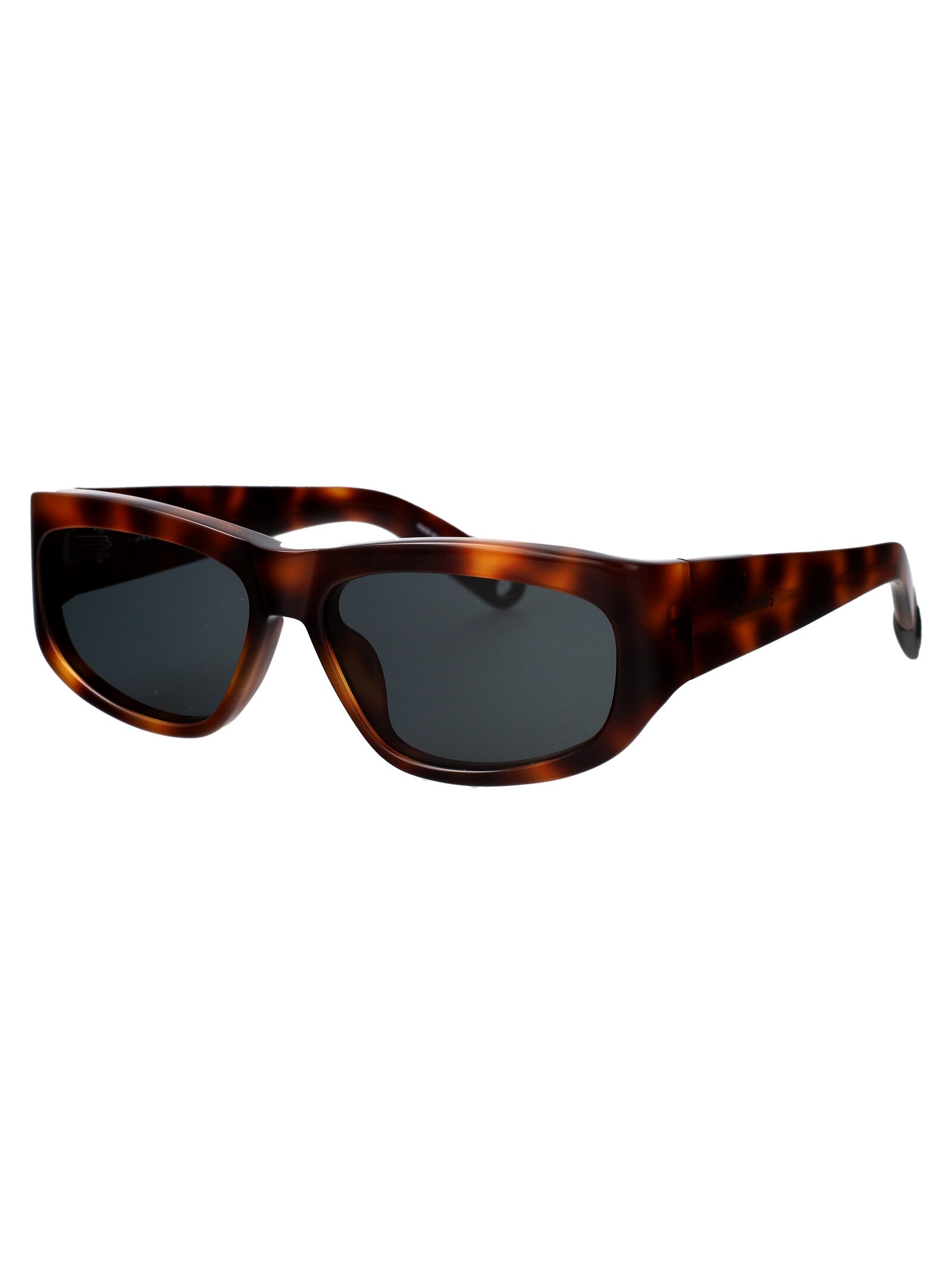 JACQUEMUS Acetate Havana Mini Sunglasses