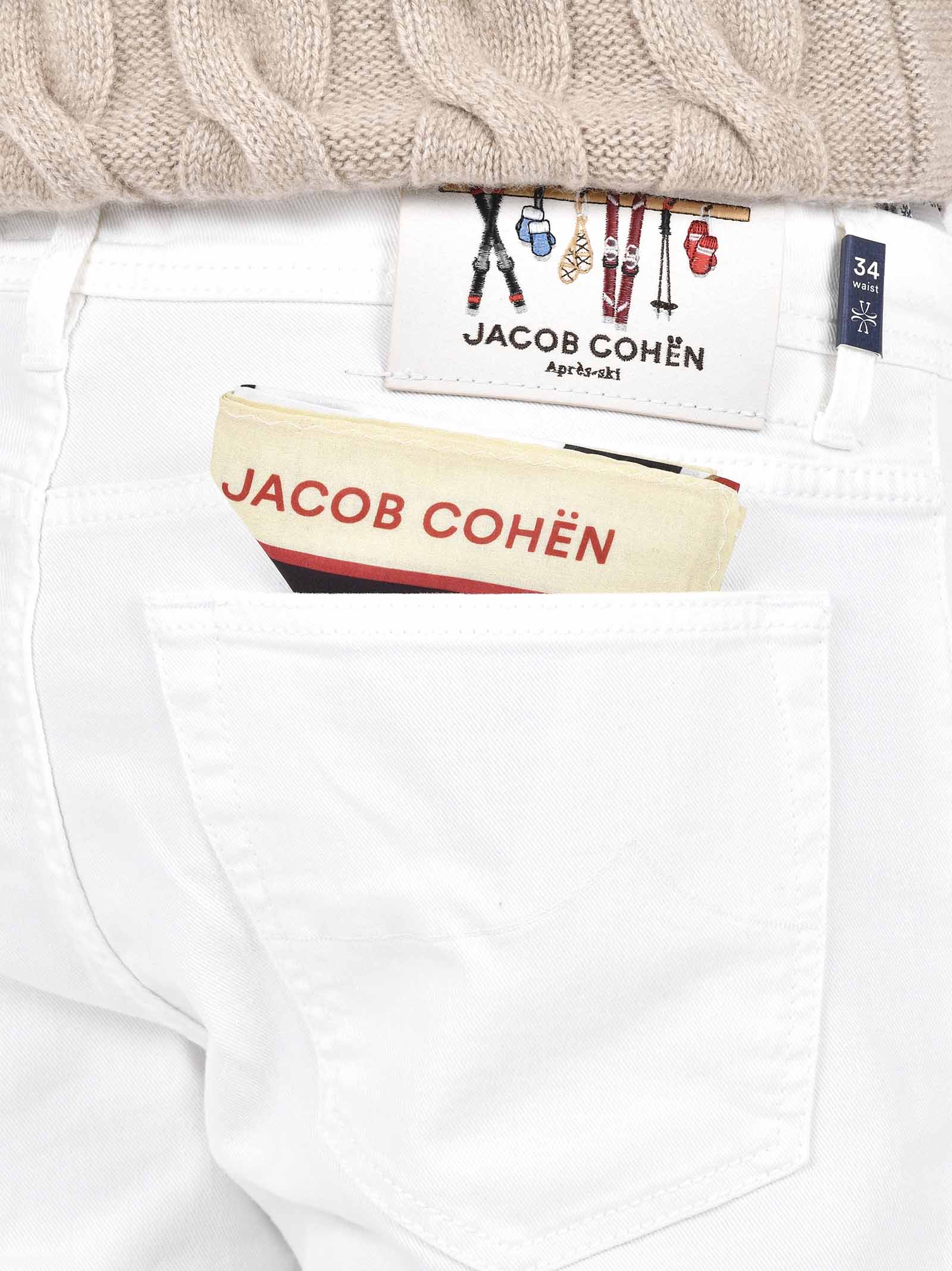 JACOB COHEN Men's Five-Pocket Jeans with Apres Ski Detail