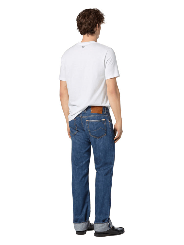 JACOB COHEN Casual Golf Print T-Shirt for Men