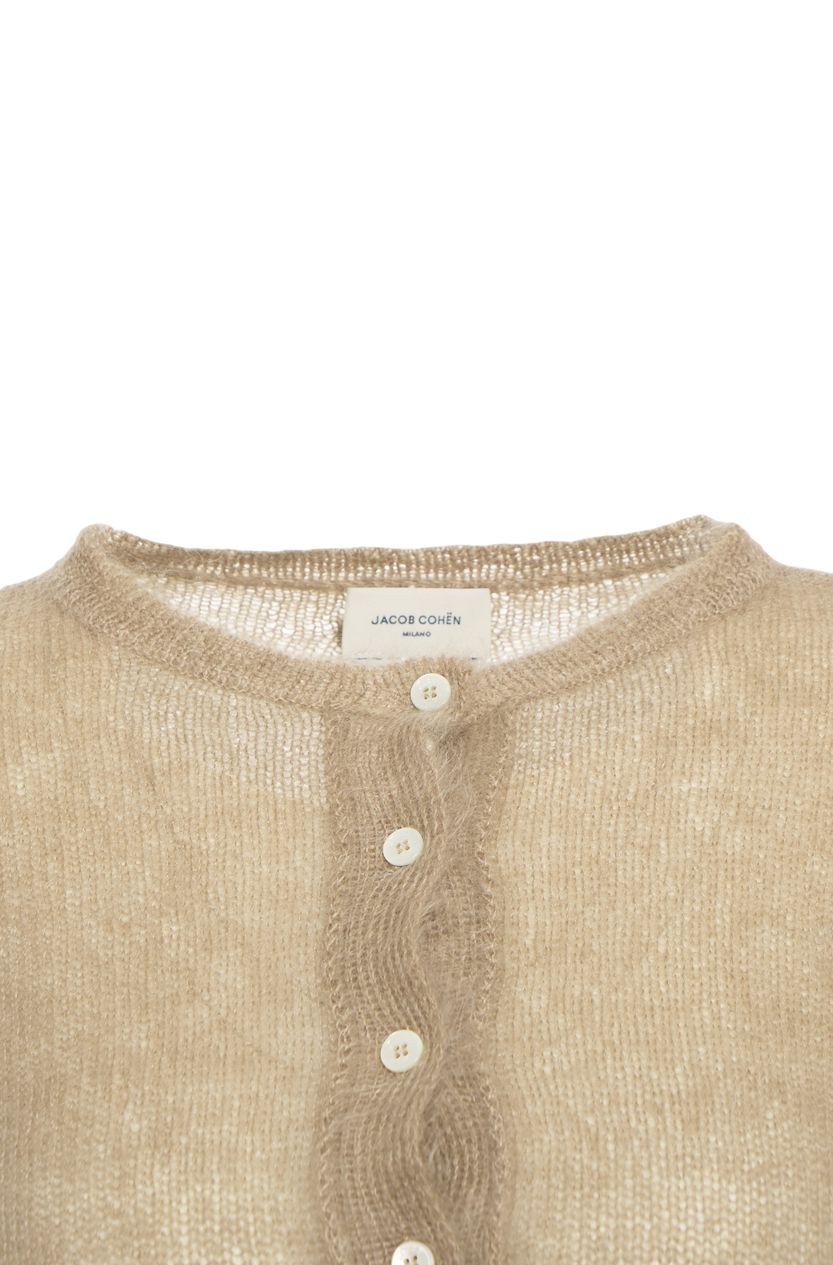 JACOB COHEN Elegant Knit Sweater with Intricate Detail