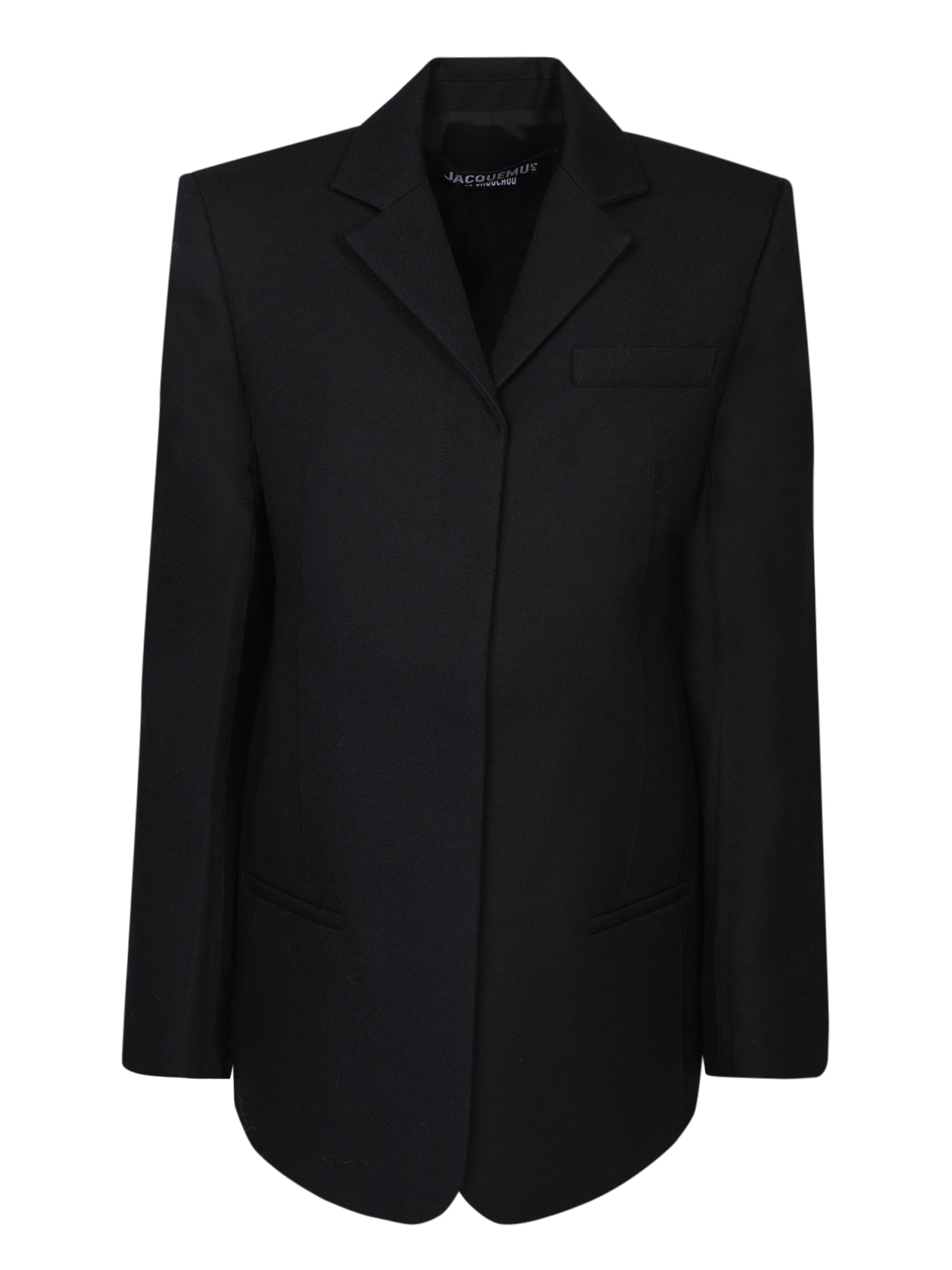 JACQUEMUS Fitted Women's Blazer with Adjustable Belt