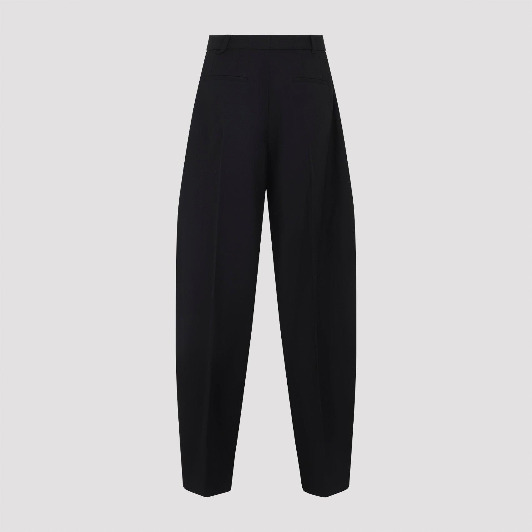 JACQUEMUS Sleek Virgin Wool Trousers