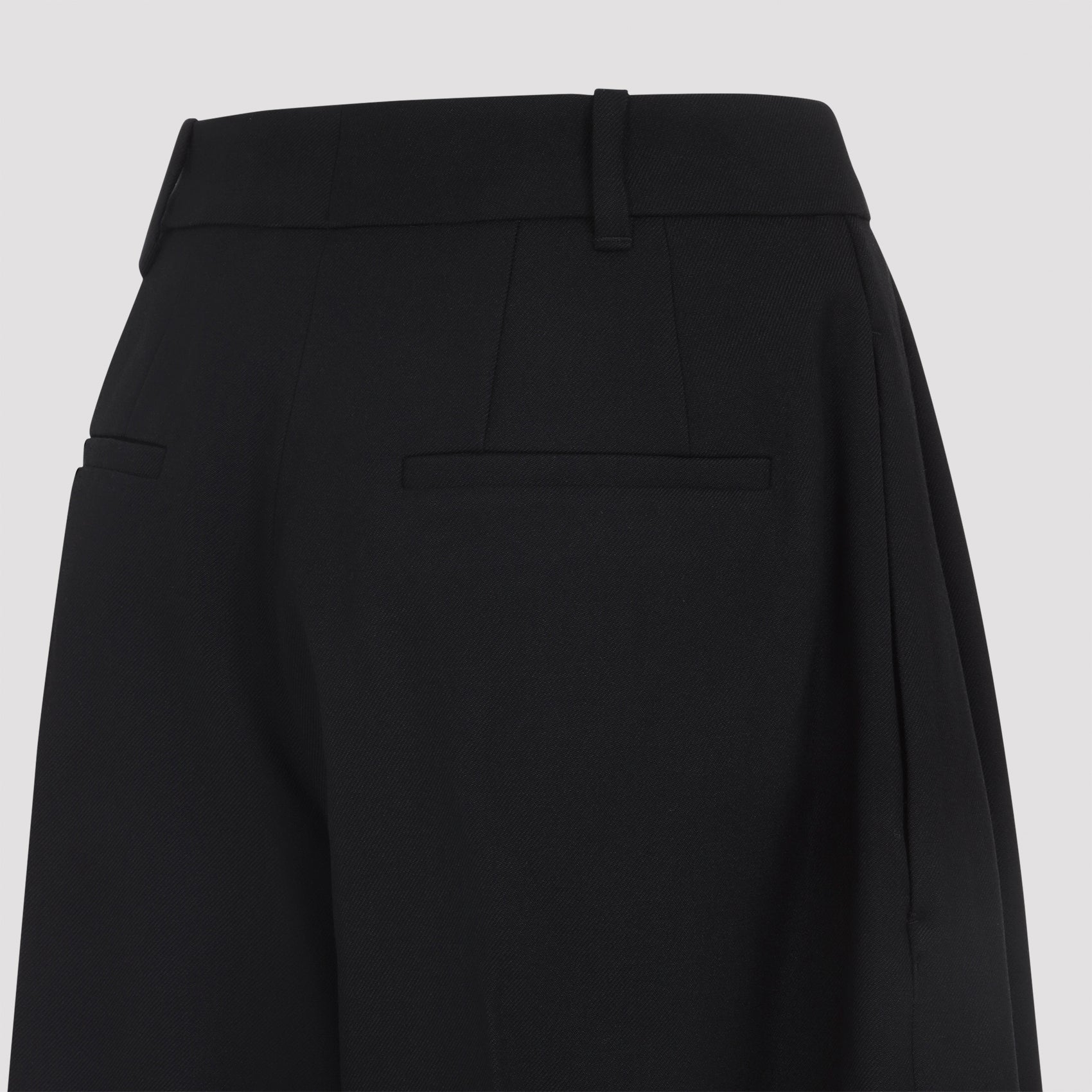 JACQUEMUS Sleek Virgin Wool Trousers