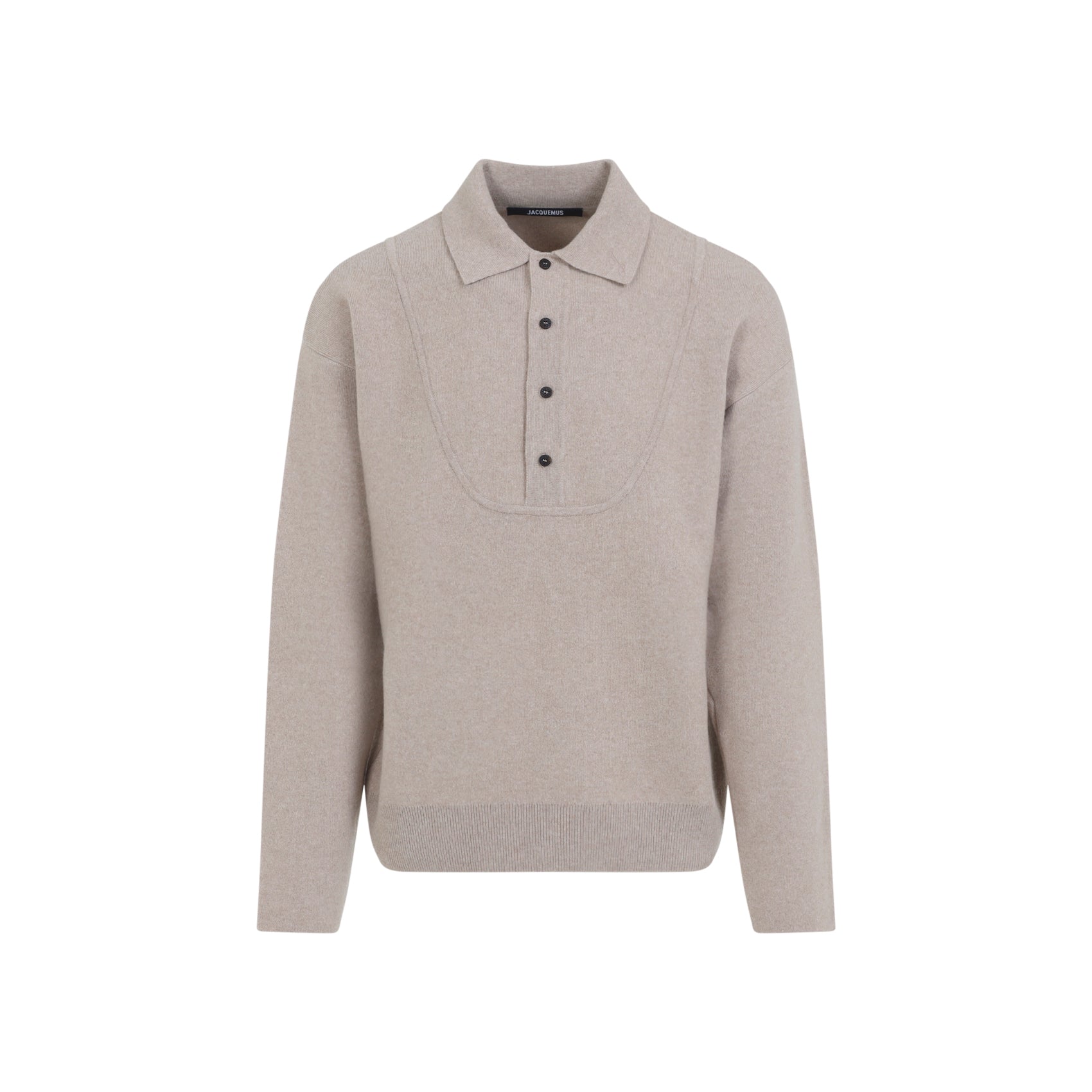 JACQUEMUS Luxurious Merino and Cashmere Blend Sweater for Men