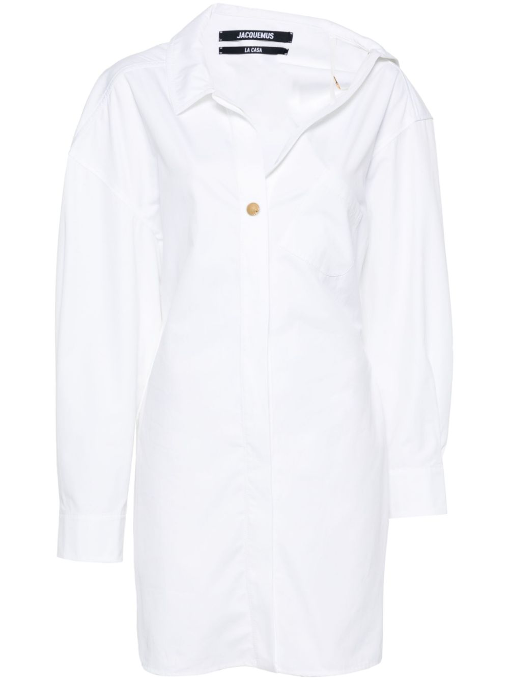 JACQUEMUS Mini Shirt Dress for Effortless Elegance