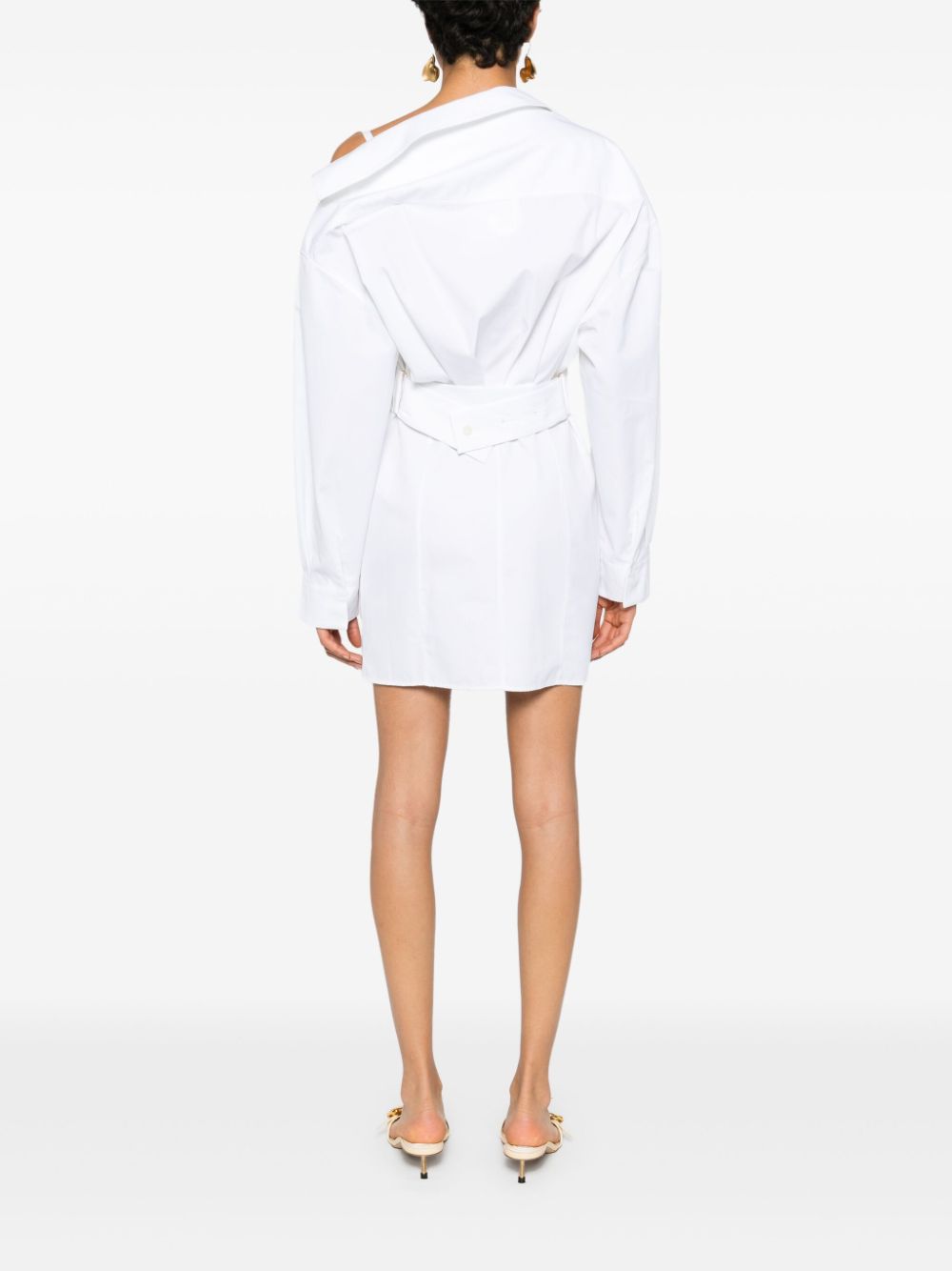 JACQUEMUS Mini Shirt Dress for Effortless Elegance