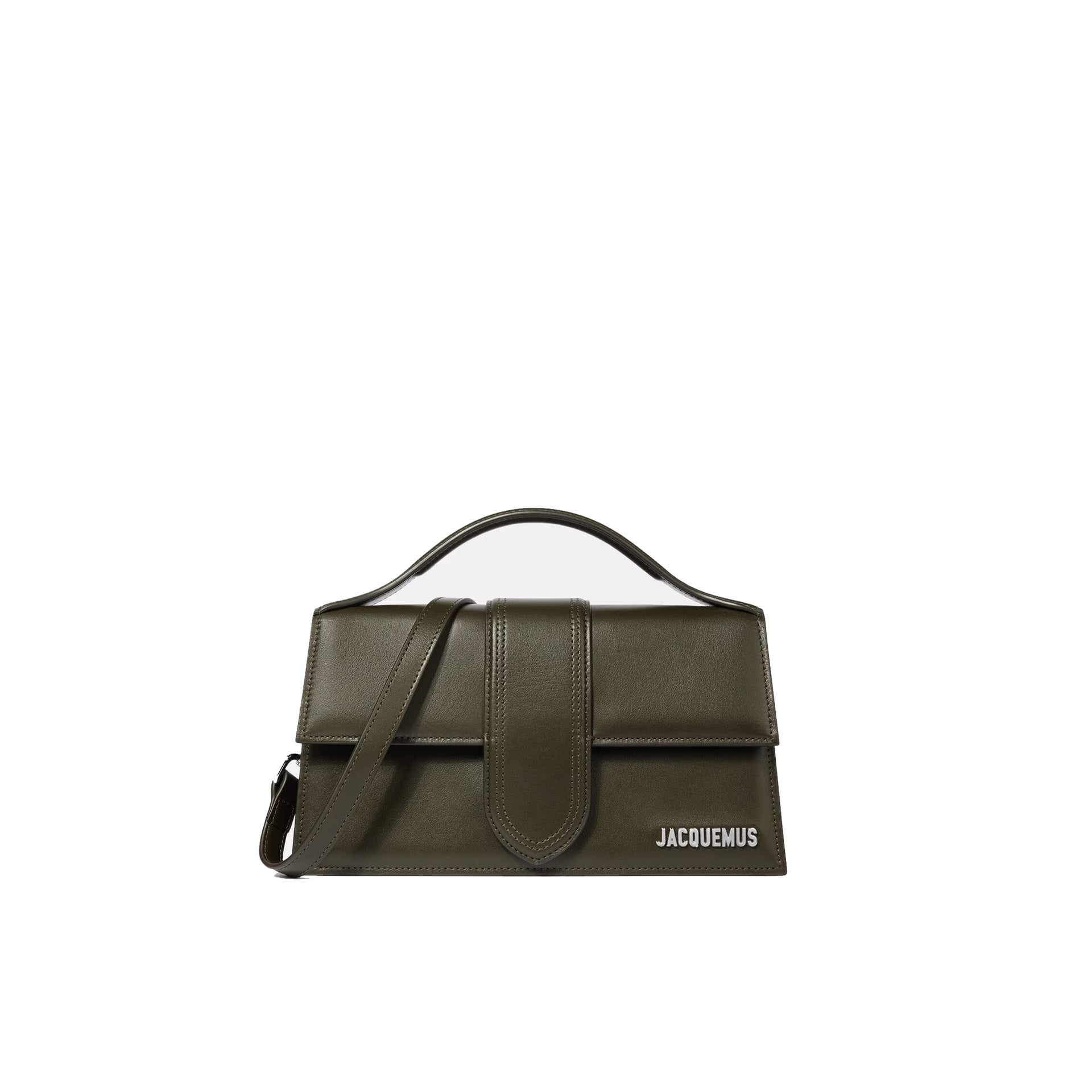 JACQUEMUS Mini Flap Top Handbag with Detachable Strap
