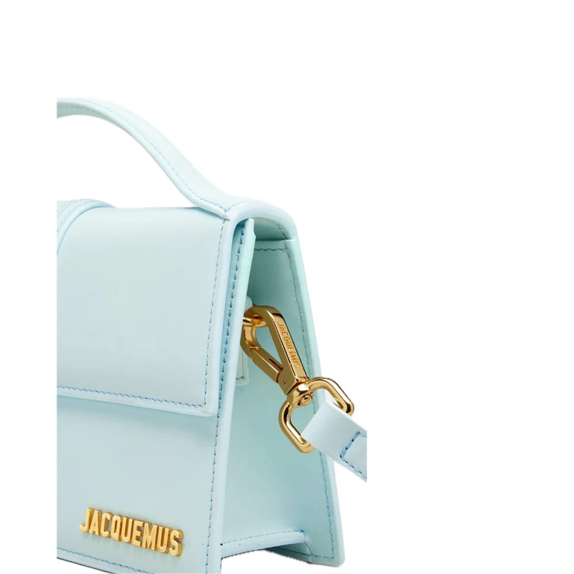JACQUEMUS Mini Handbag with Flap Top Closure