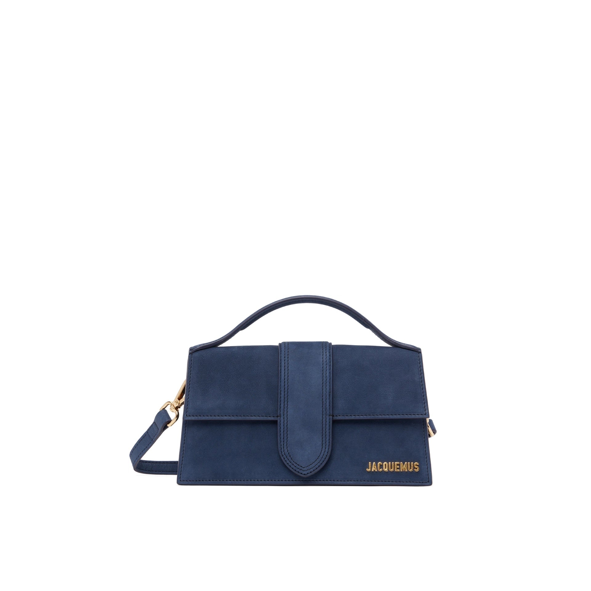 JACQUEMUS Mini Suede Effect Shoulder Handbag
