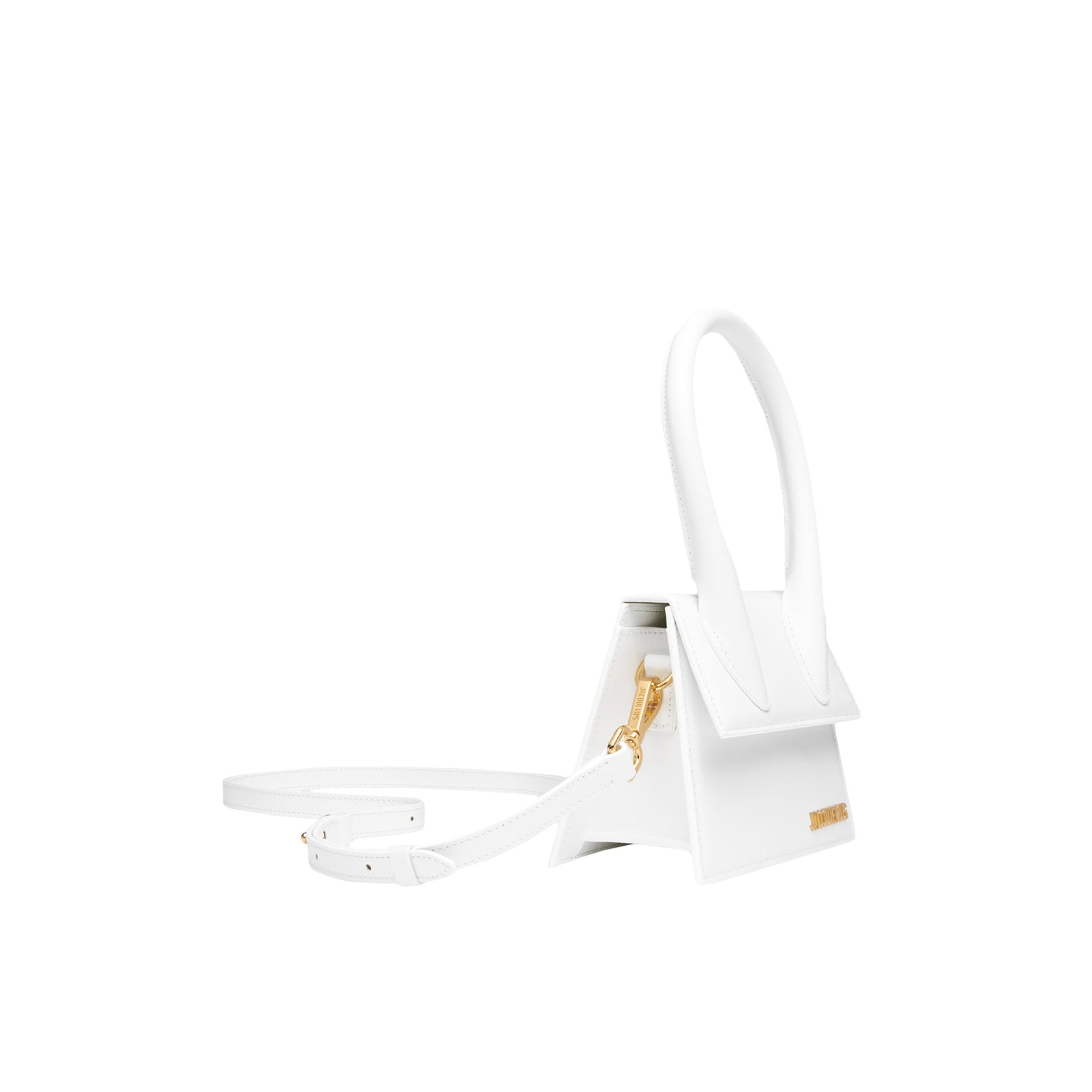 JACQUEMUS Medium Chiquito Handbag with Flap Top
