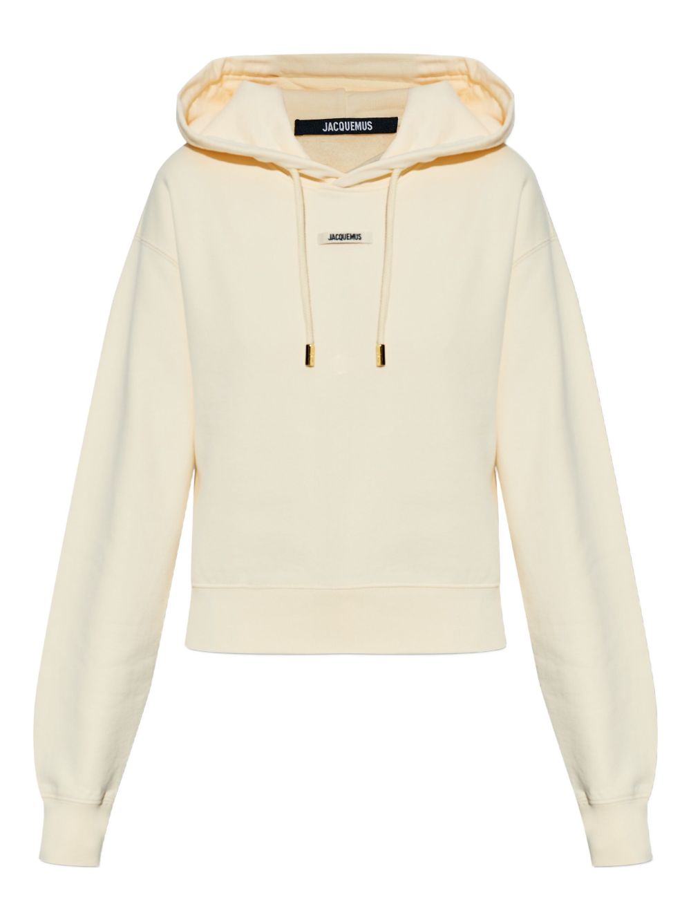 JACQUEMUS Boxy Fit Hoodie with Contrasting Logo