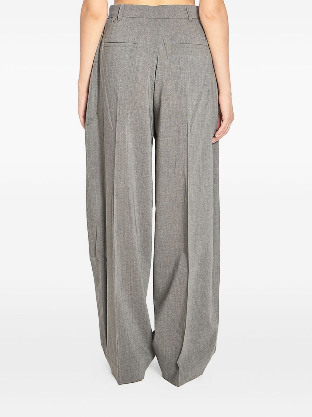 JACQUEMUS Flattering Wool Blend Trousers