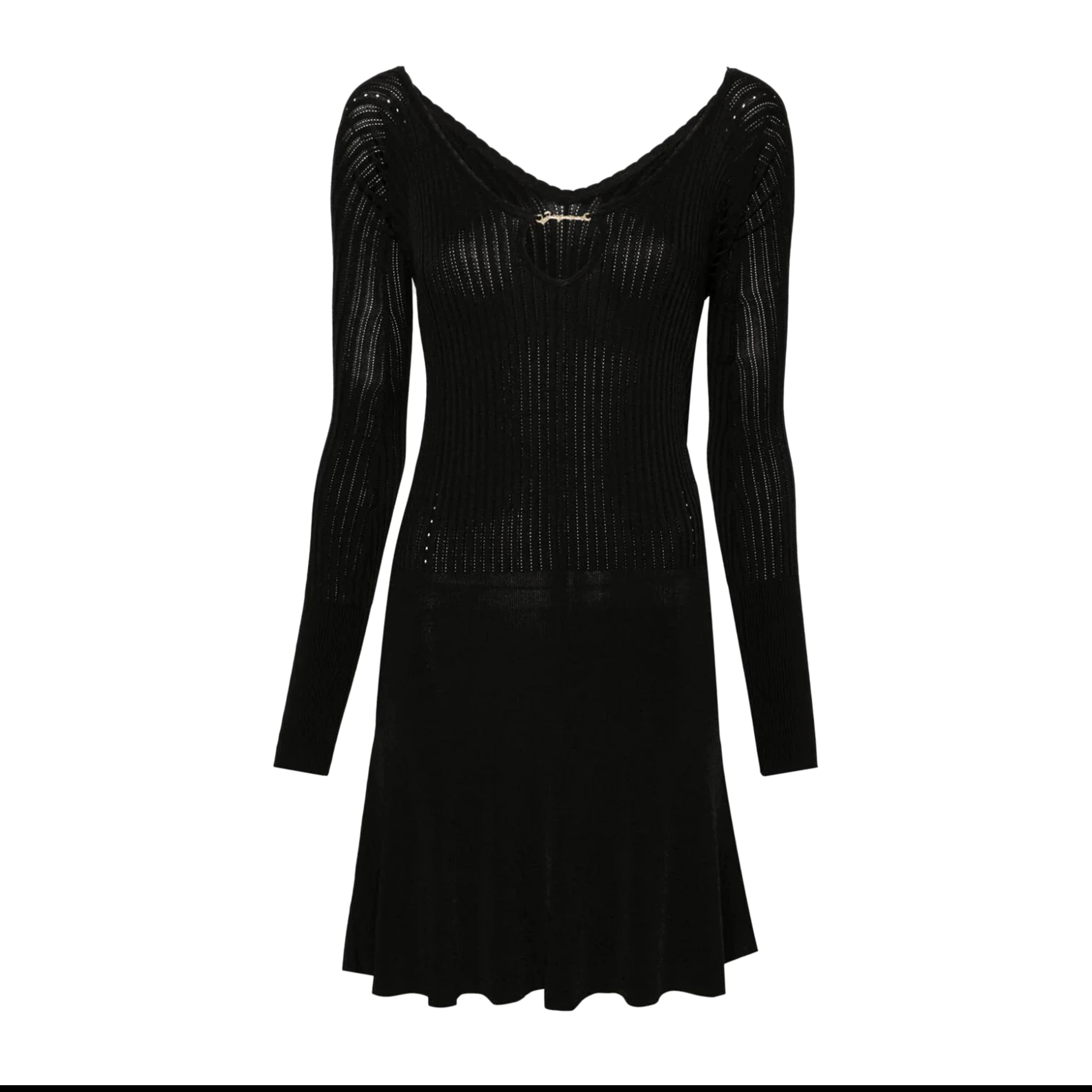 JACQUEMUS Chic Mini Fitted Dress for Stylish Occasions