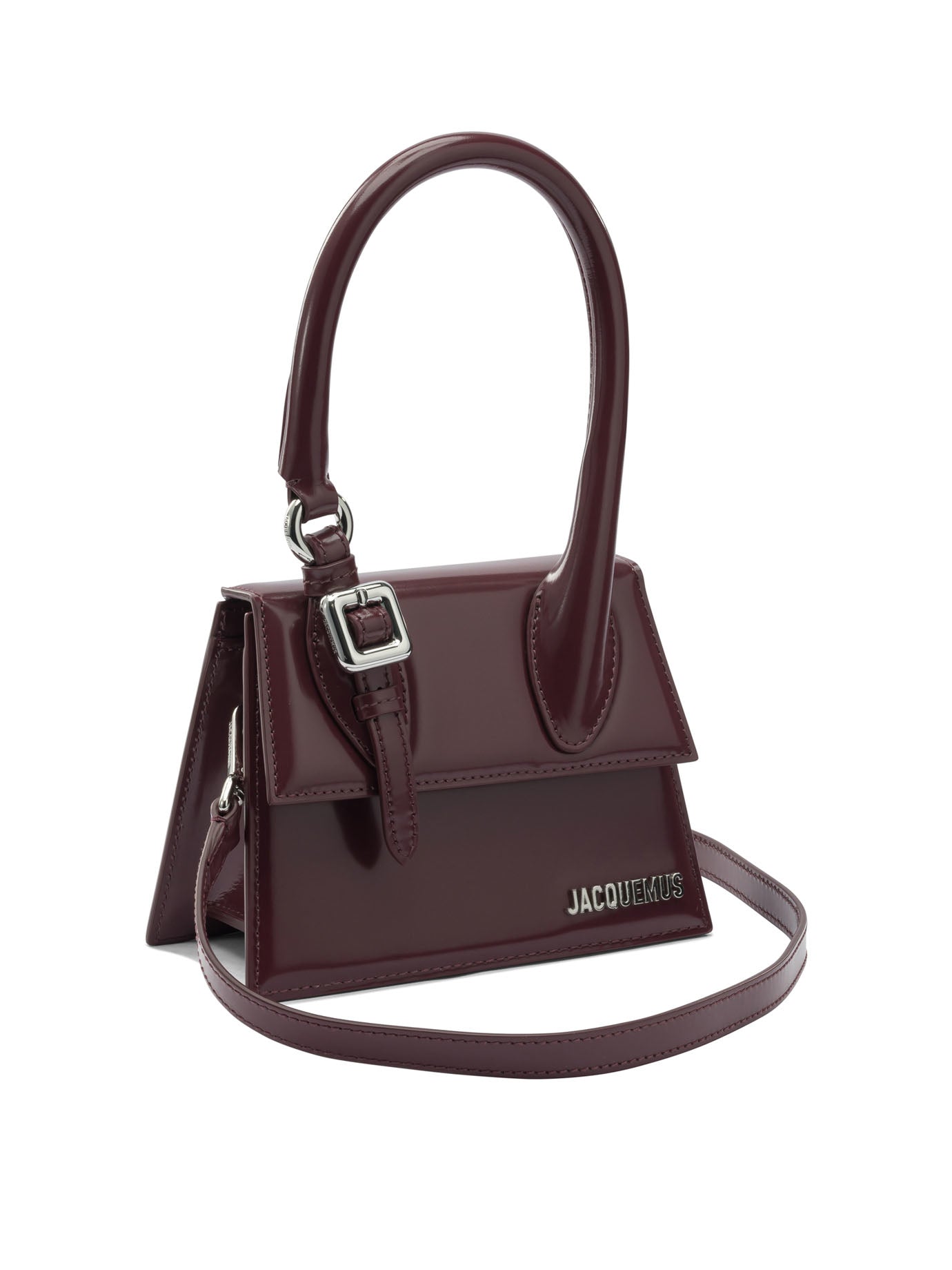 JACQUEMUS Medium 'Le Chiquito' Handbag with Buckle