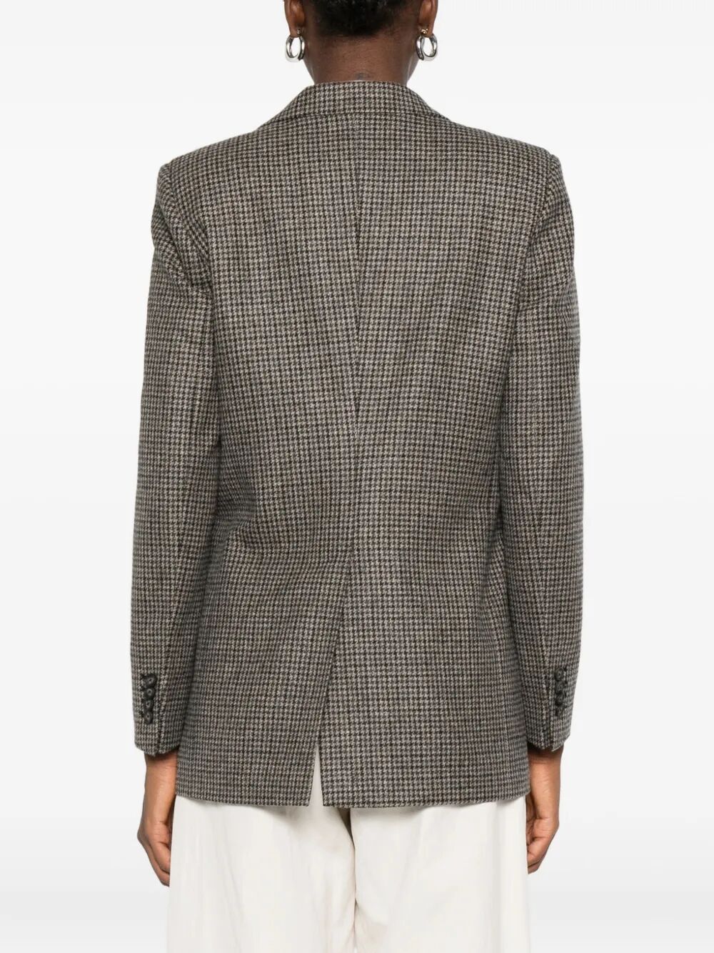 TAGLIATORE Houndstooth Wool Blazer