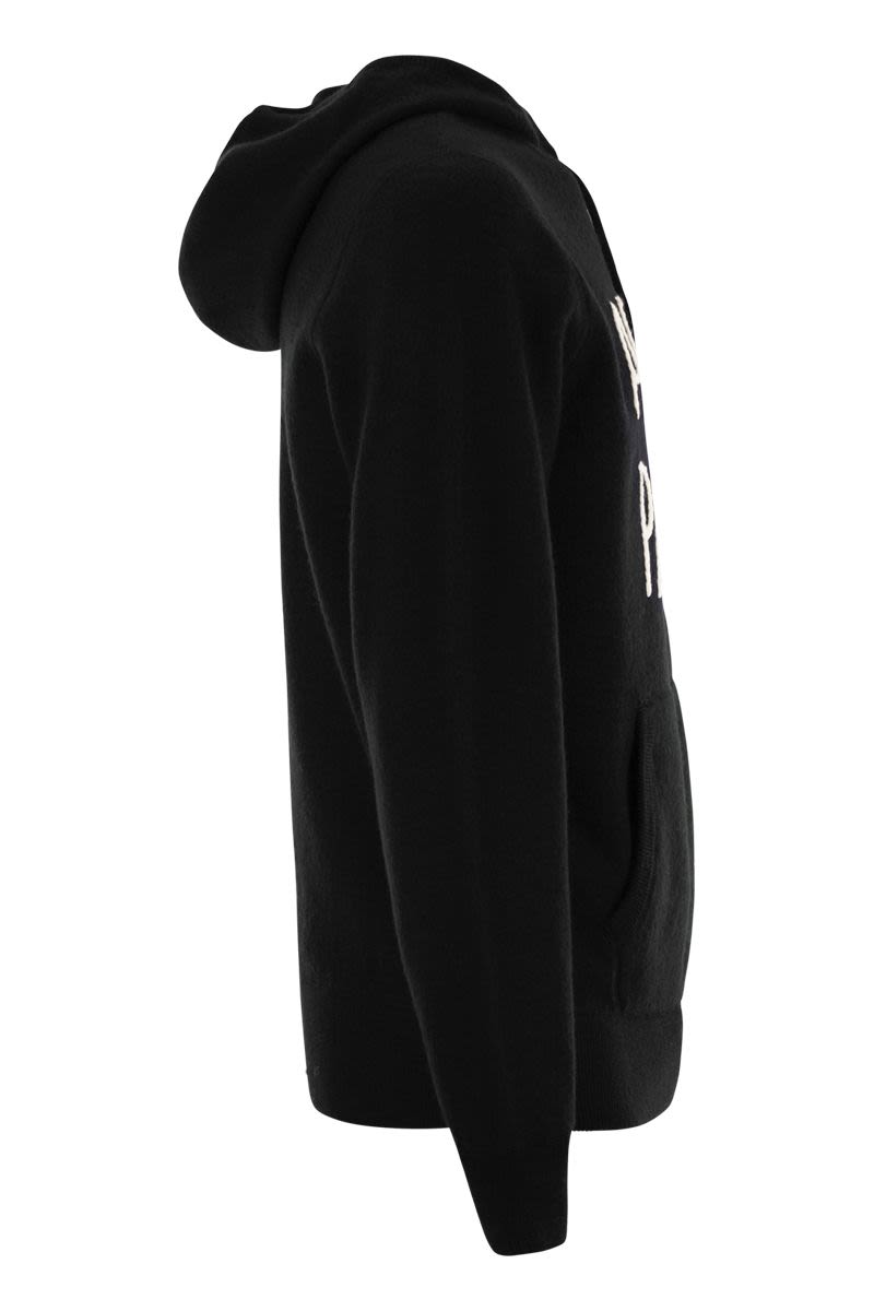 MC2 SAINT BARTH After Party Hooded Wool Jumper