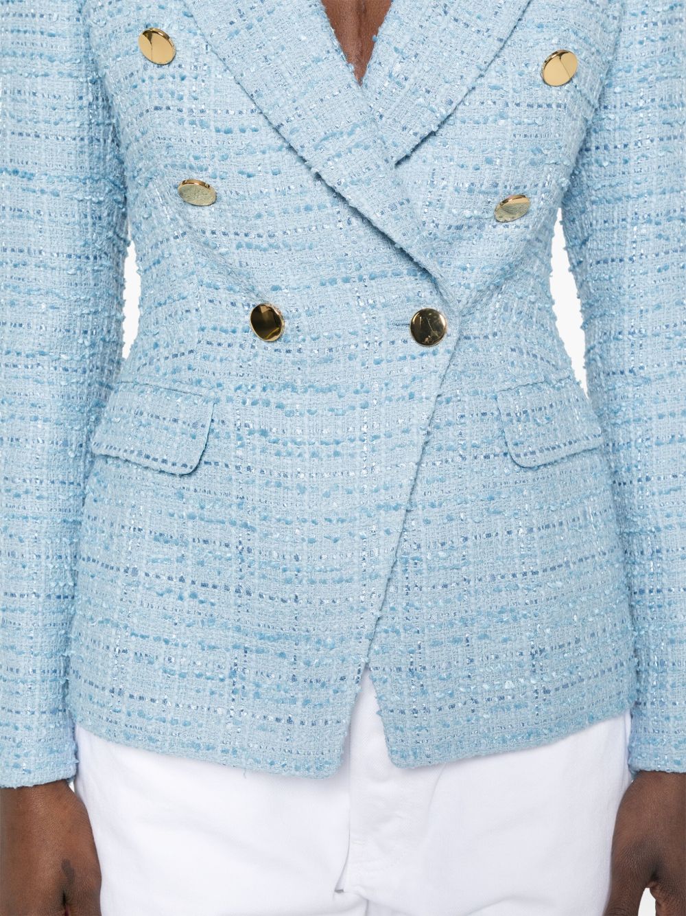 TAGLIATORE Cotton Single-Breasted Jacket for Women