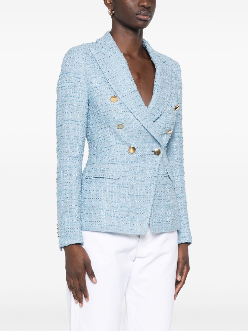 TAGLIATORE Cotton Single-Breasted Jacket for Women