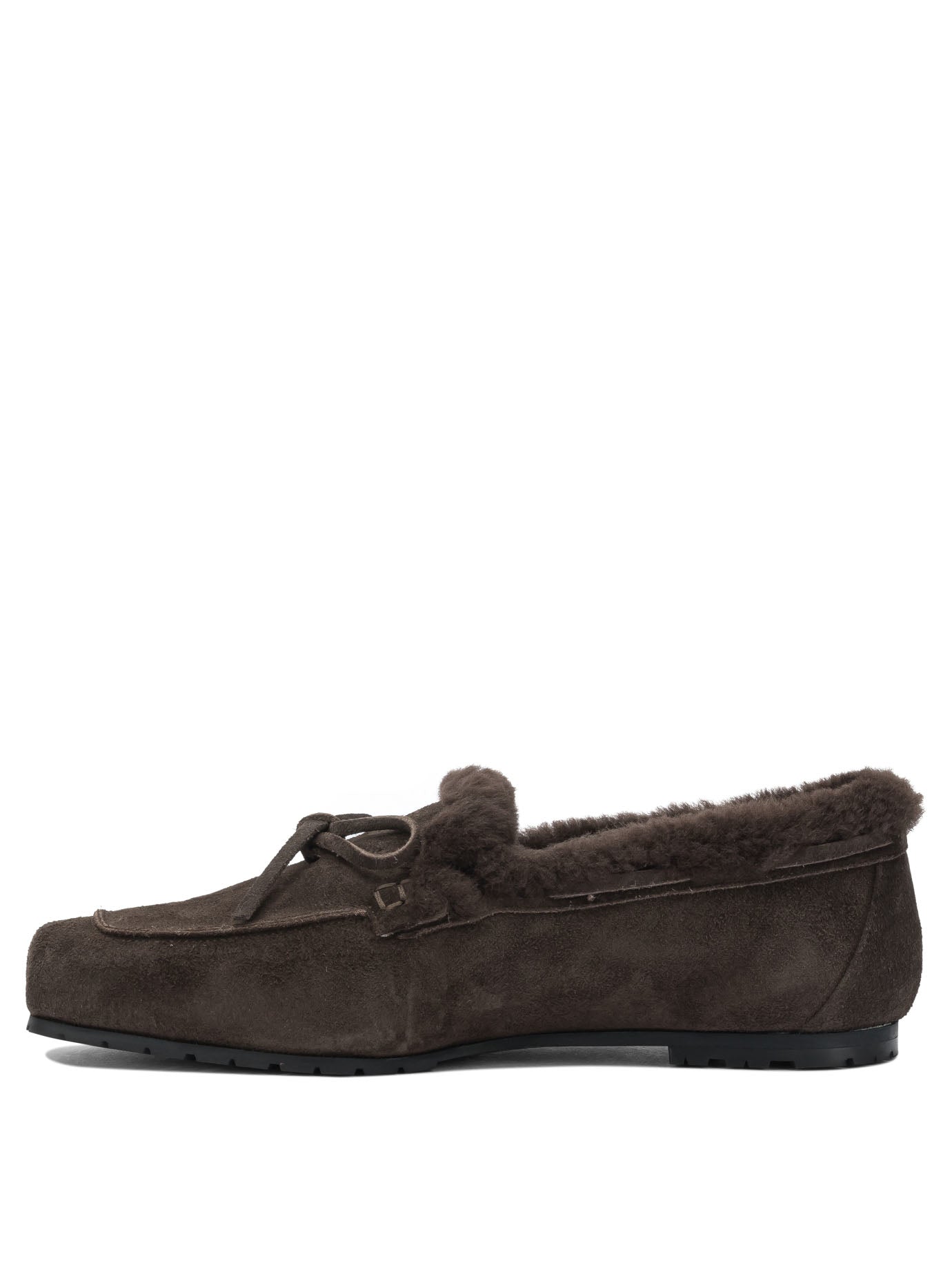 AEYDE Shearling Loafers