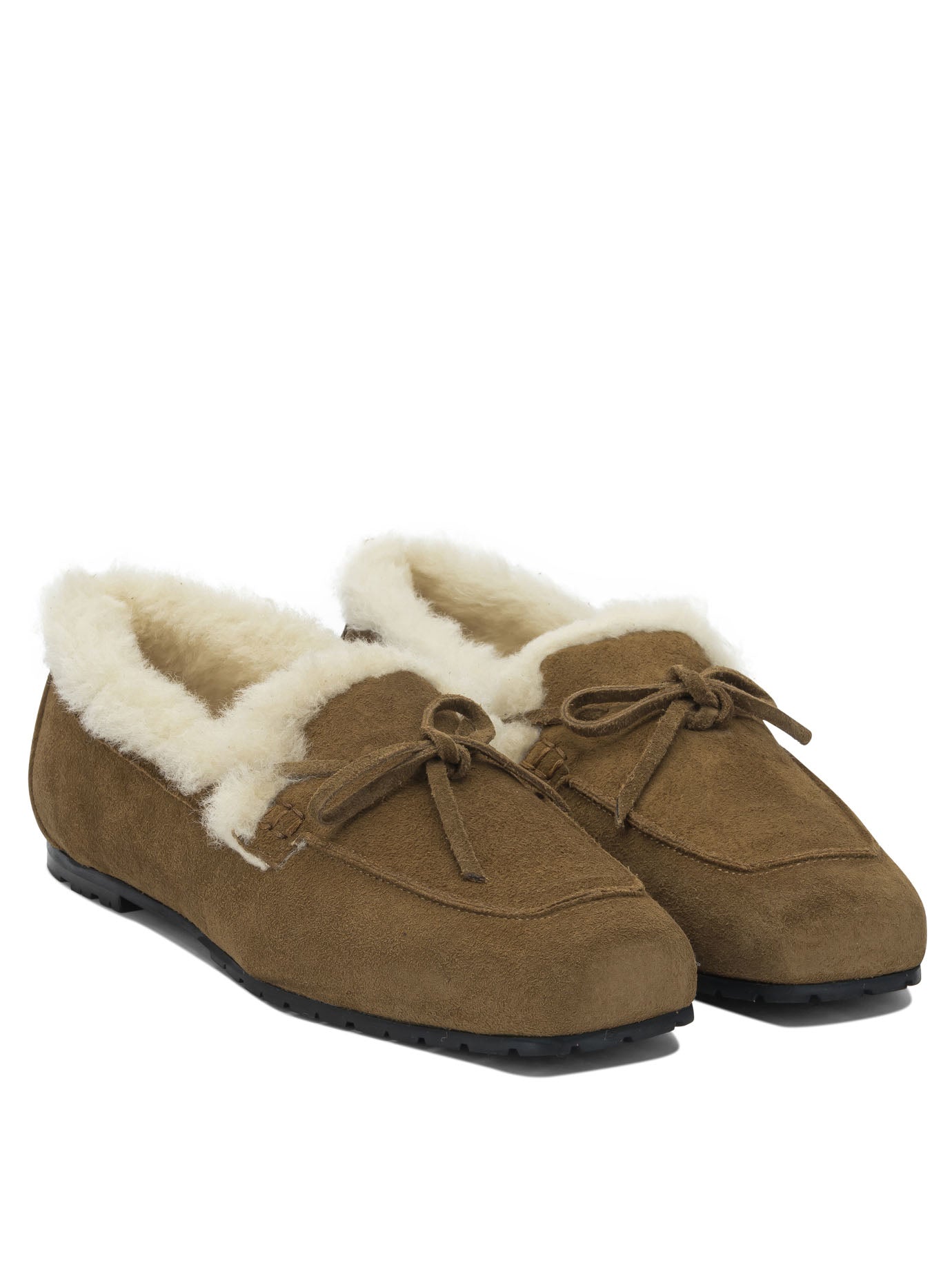 AEYDE Shearling Loafers for Women