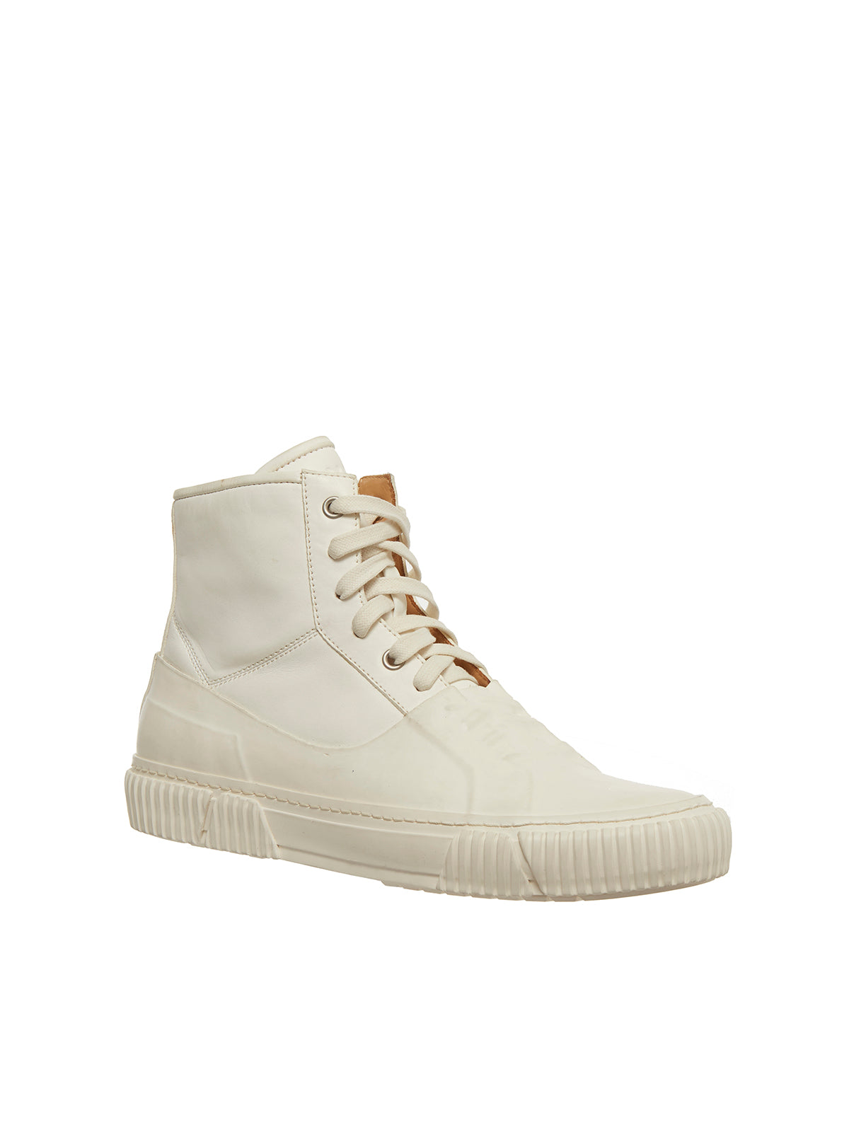 BOTH Elevated Leather High Sneakers with Zip for Men