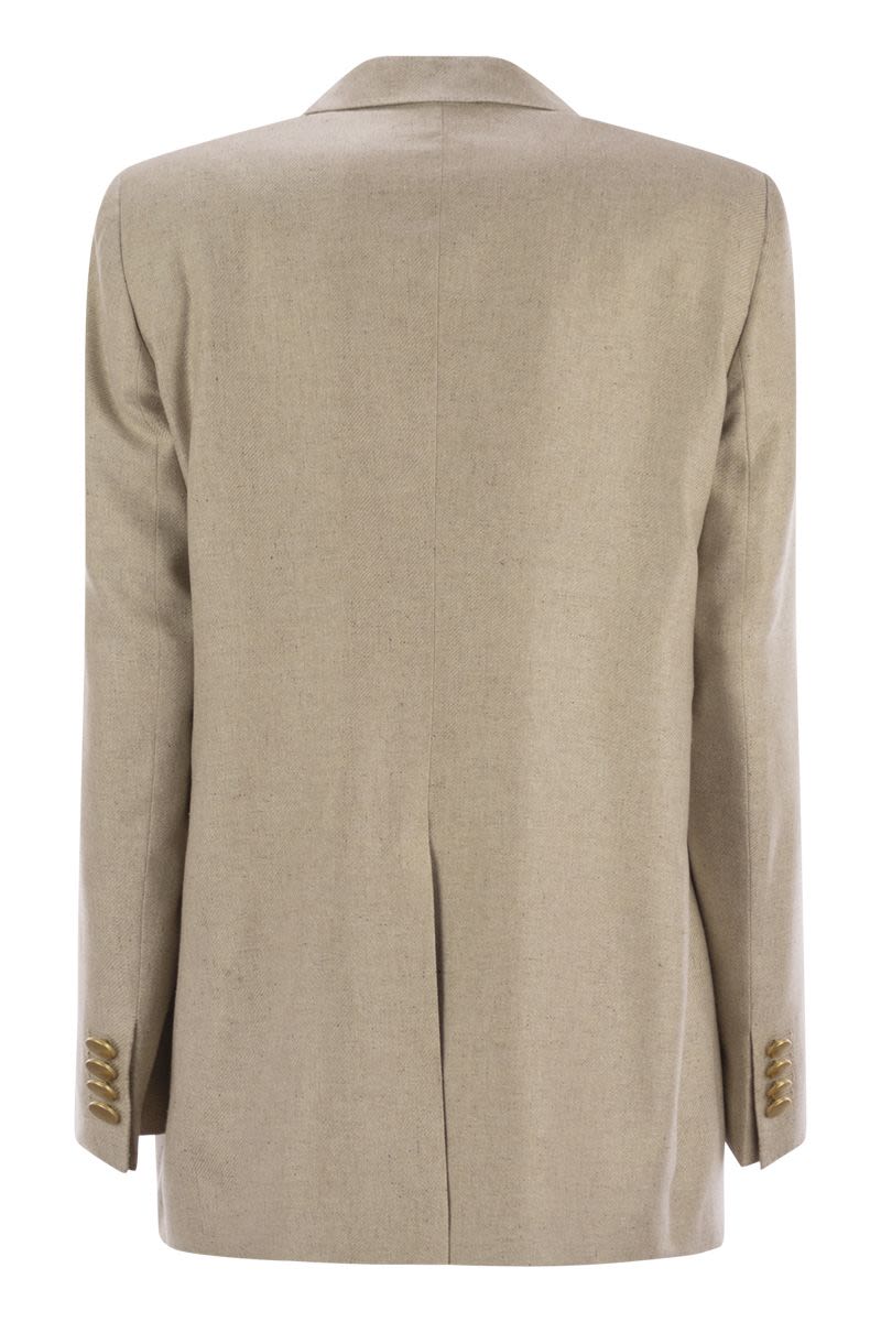 TAGLIATORE Silk Two-Button Jacket for Women