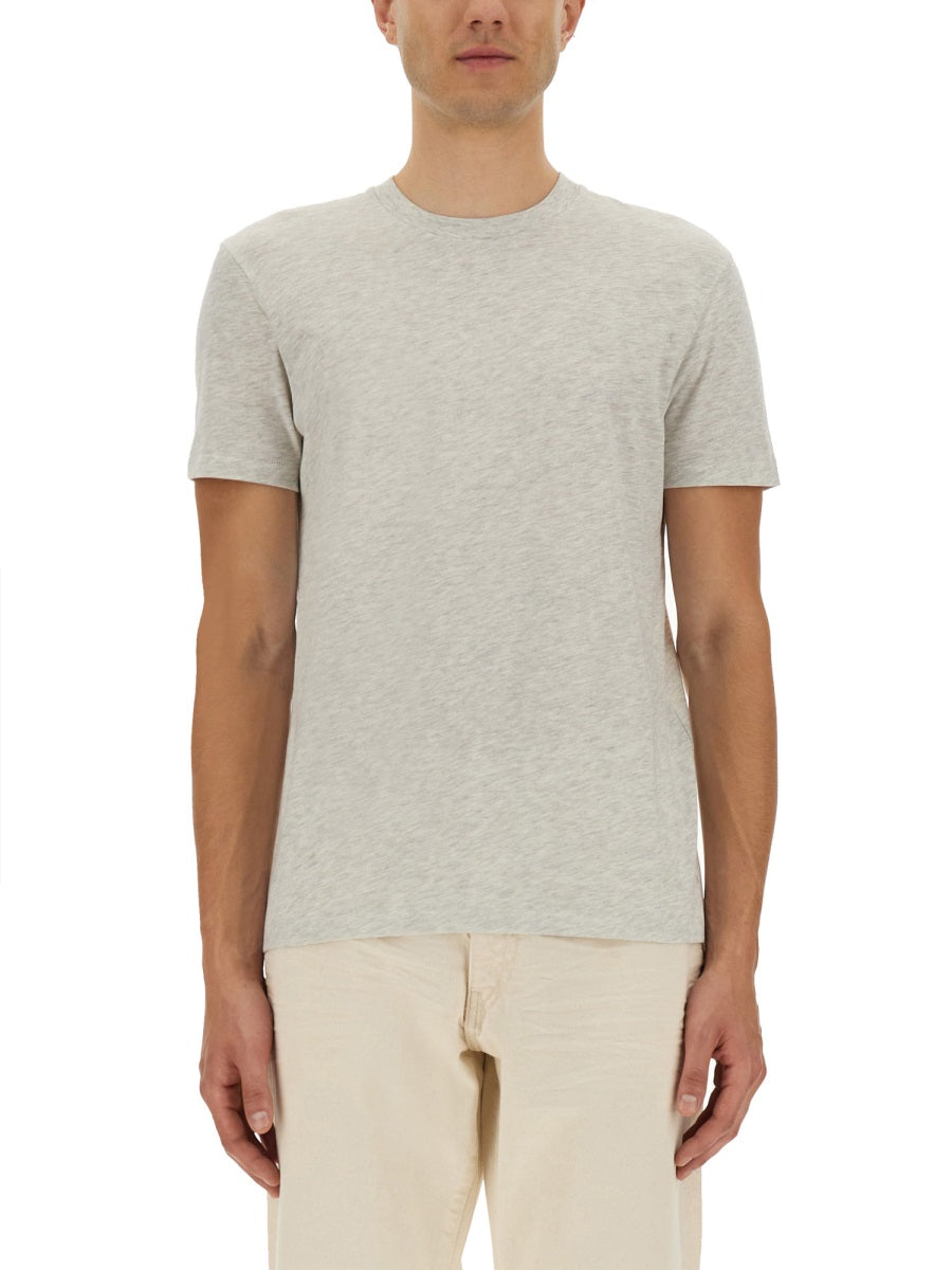 TOM FORD Cotton Blend T-Shirt for Men - FW25 Collection