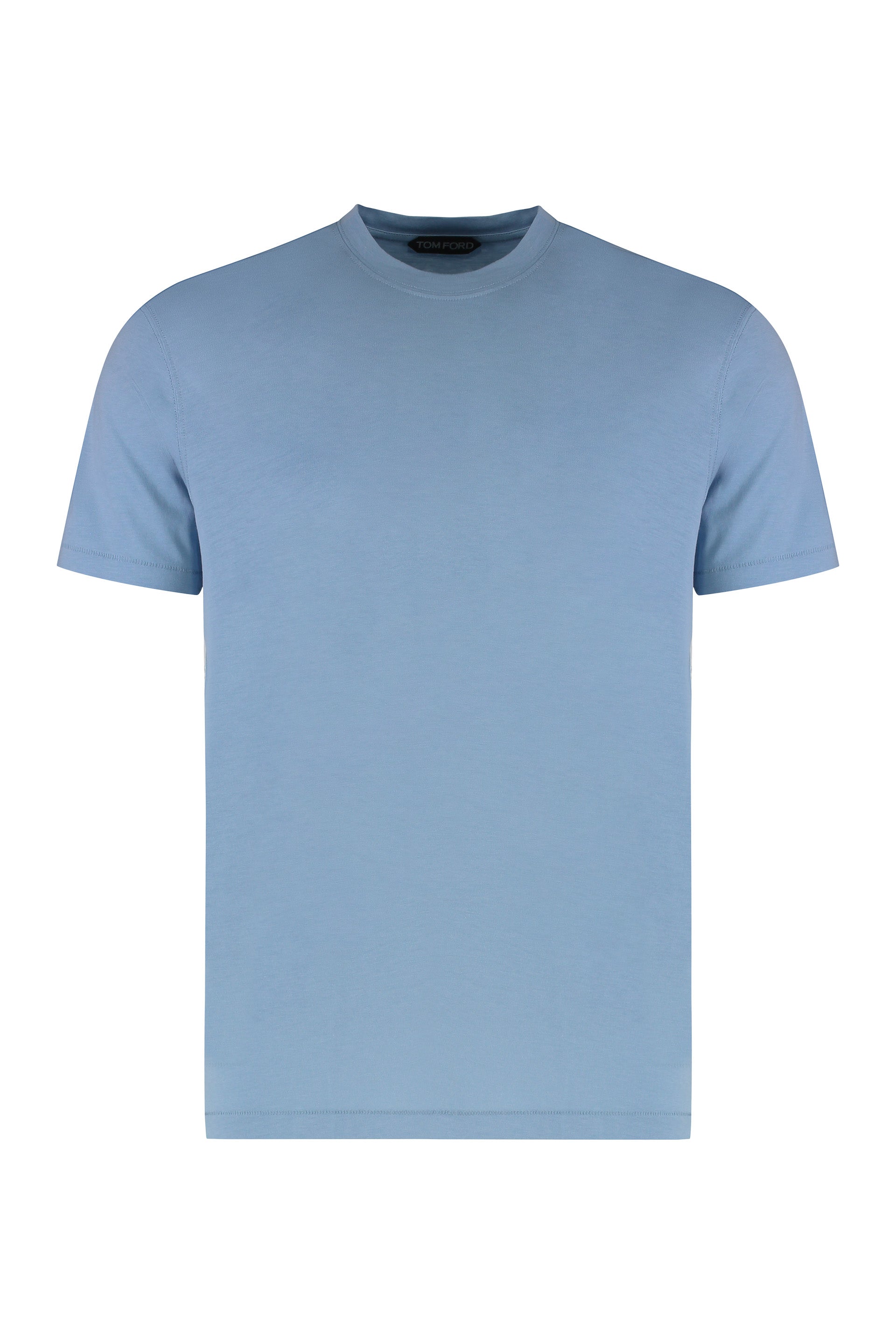 TOM FORD Cotton Blend Crew Neck T-Shirt for Men