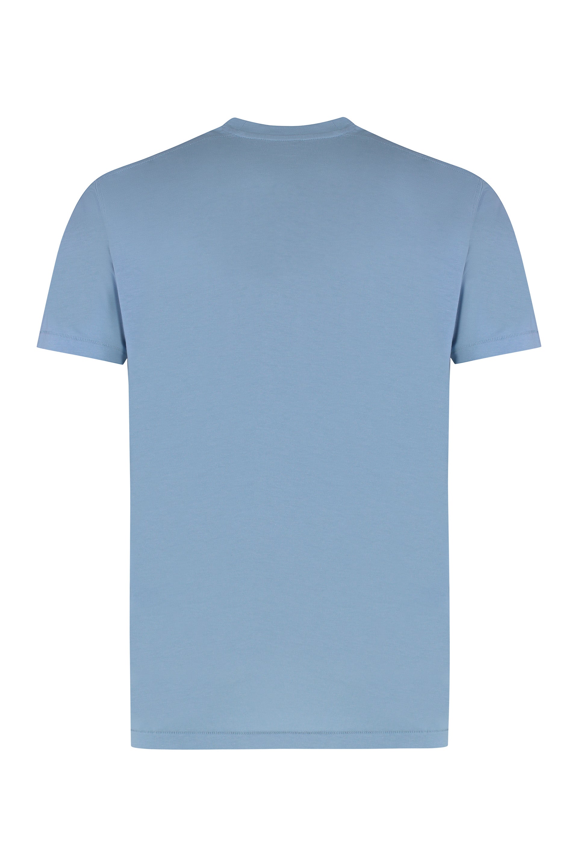 TOM FORD Cotton Blend Crew Neck T-Shirt for Men