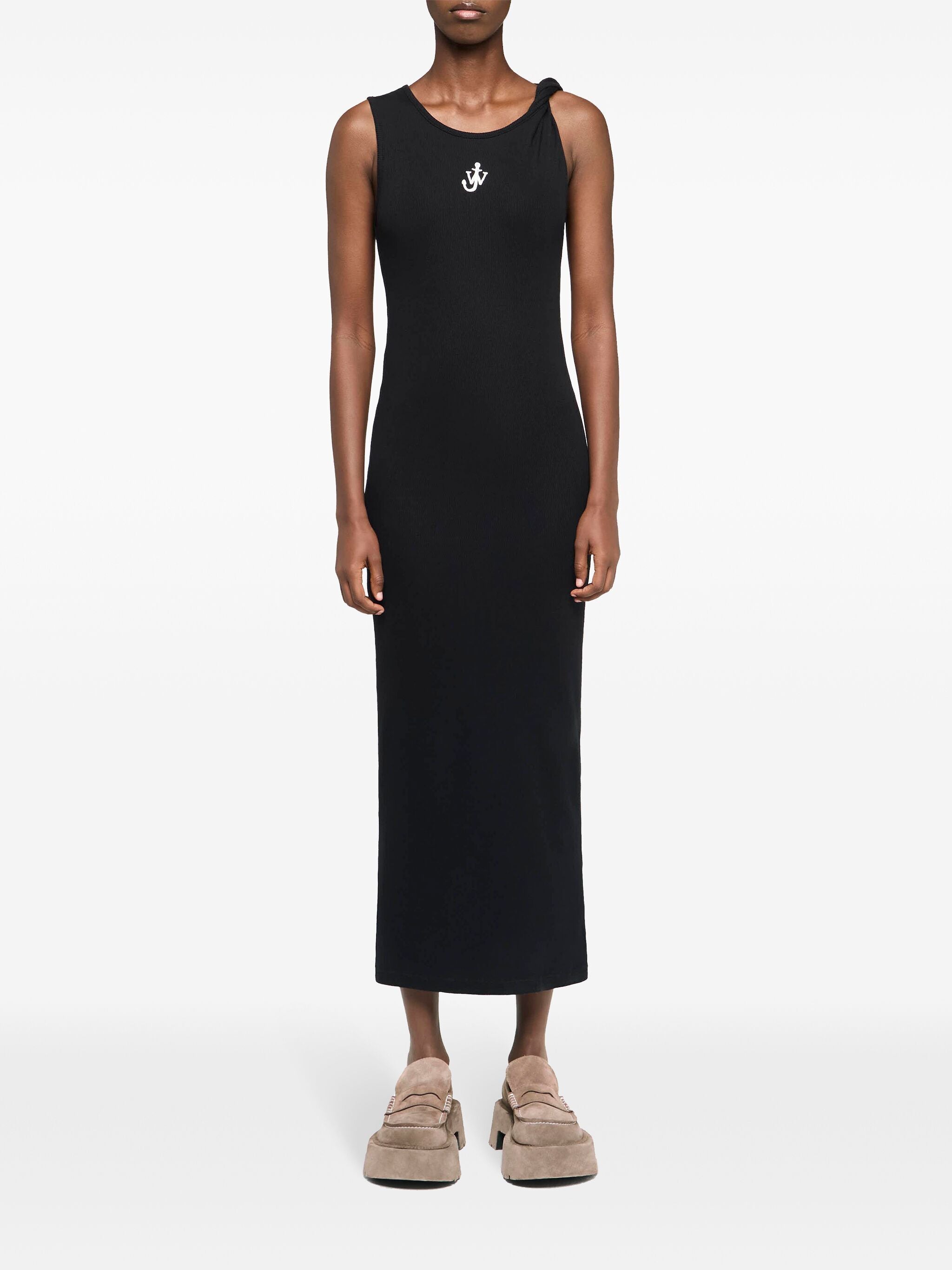 JW ANDERSON Twisted Strap Long Dress - Size S