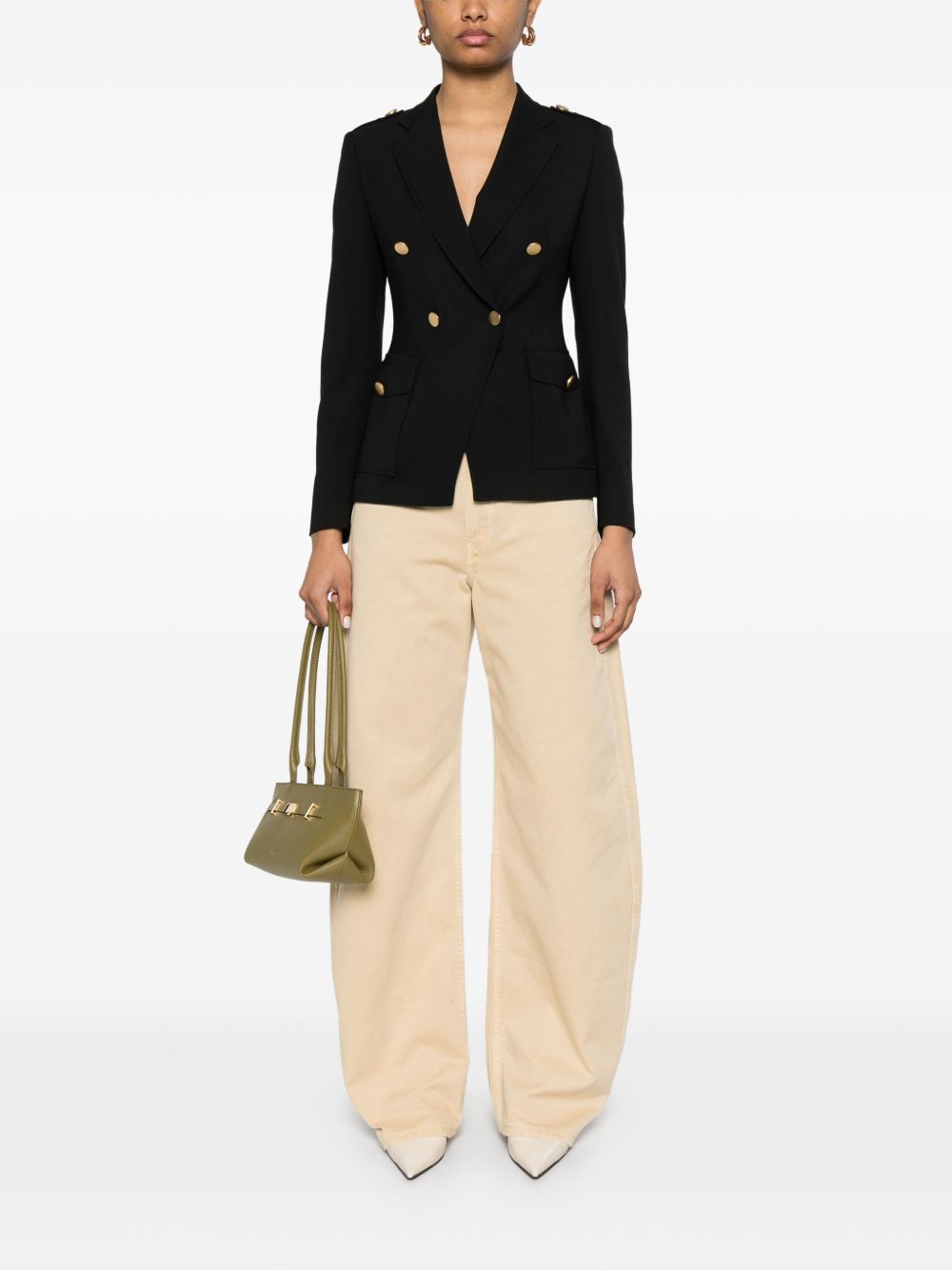 TAGLIATORE Double-Breasted Wool Jacket