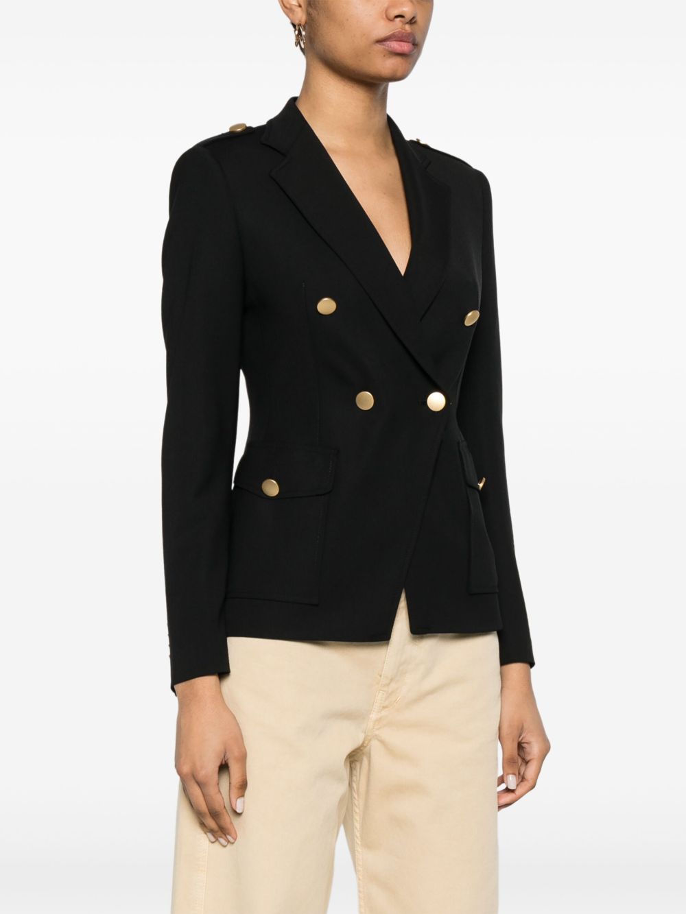 TAGLIATORE Double-Breasted Wool Jacket